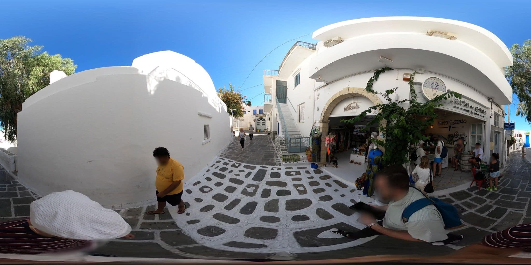 Street view near Finikas Hotel, Íos — © supco_survey (CC BY-SA · Mapillary)