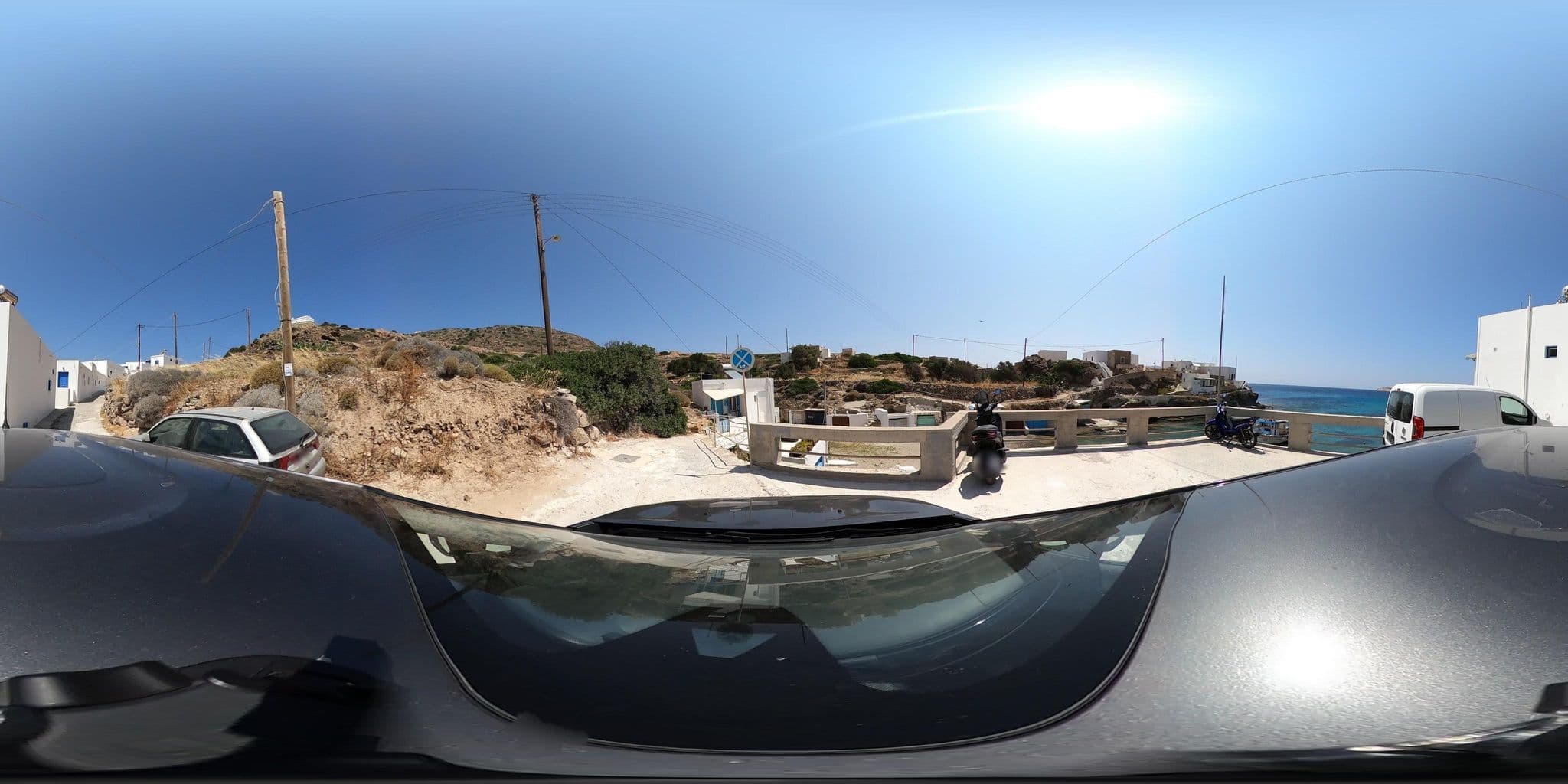 Street view near Elephant Beach House, Adámas — © katagrafes (CC BY-SA · Mapillary)
