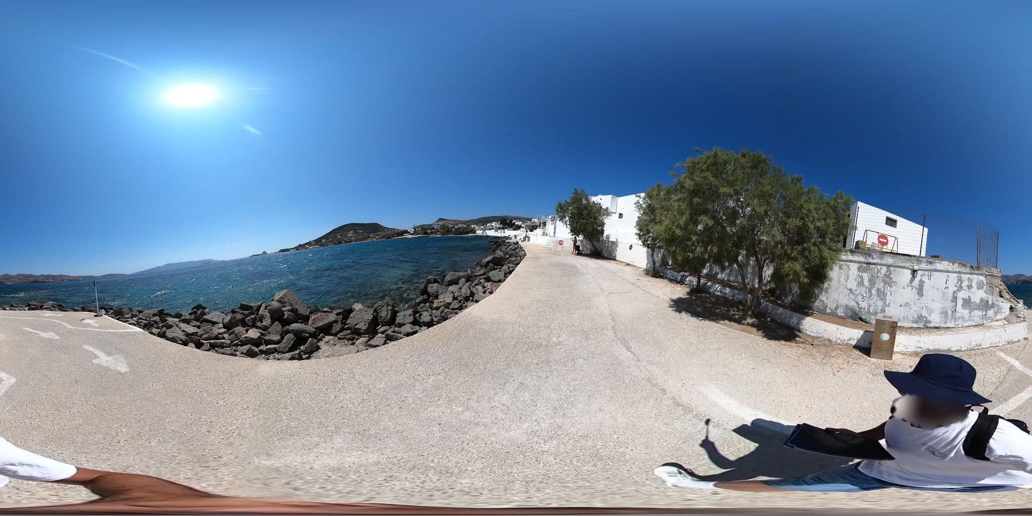 Street view near Kapetan Tasos Suites, Adámas — © katagrafes (CC BY-SA · Mapillary)