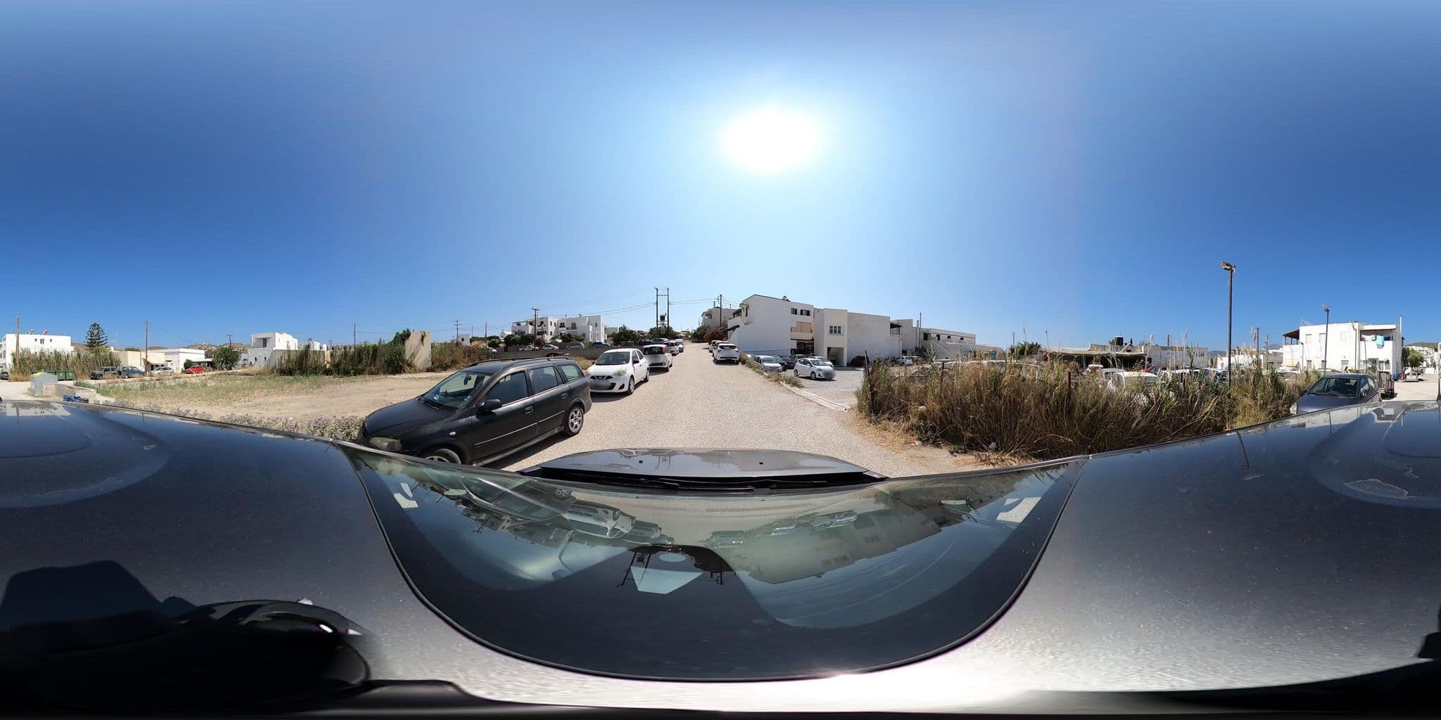 Street view near Μηλό-πετρα του Αιγαι´ου, Adámas — © katagrafes (CC BY-SA · Mapillary)