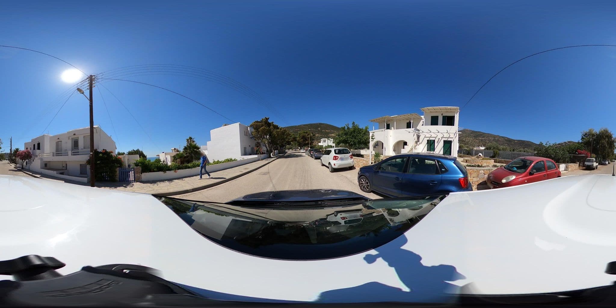 Street view near Τα δωμάτια της αντιγόνης, Adámas — © katagrafes (CC BY-SA · Mapillary)