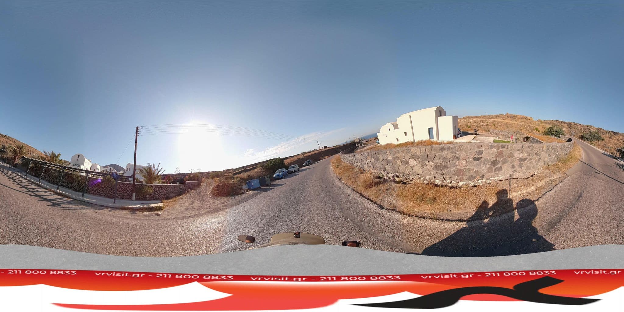 Street view near Soulis Apartments, Oía — © VRvisit (CC BY-SA · Mapillary)