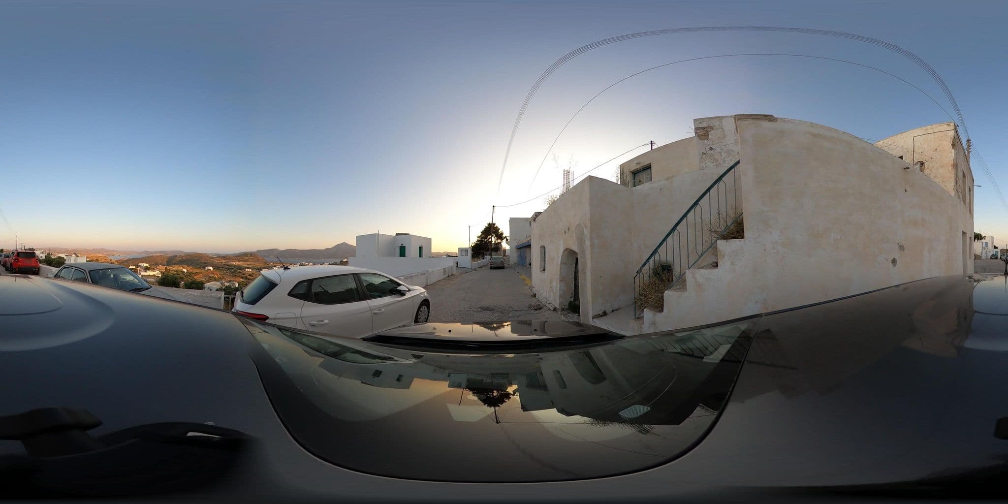 Street view near Georgia Milos Δωμάτια, Adámas — © katagrafes (CC BY-SA · Mapillary)