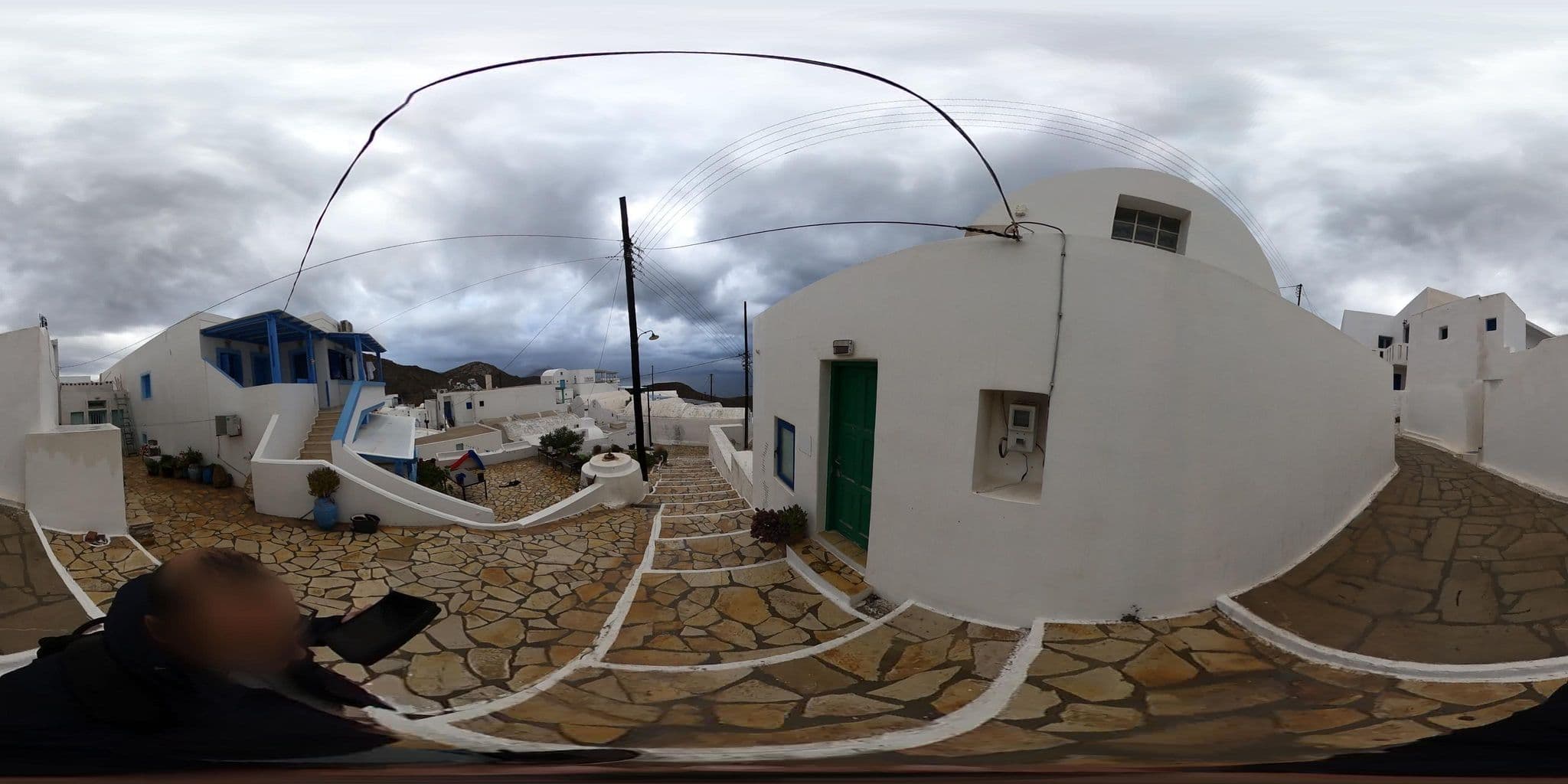 Street view near Faros Rooms, Emporeío — © supco_survey (CC BY-SA · Mapillary)