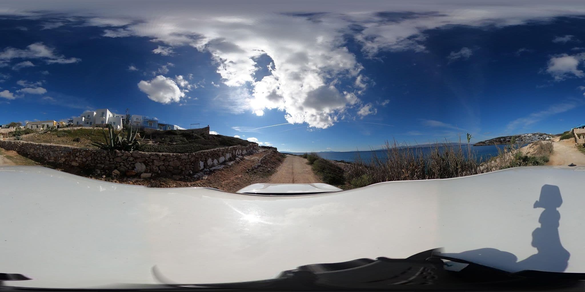 Street view near Mikres Cyclades Apartments (TA KOYKLAKIA), Filótion — © RoikosSA (CC BY-SA · Mapillary)
