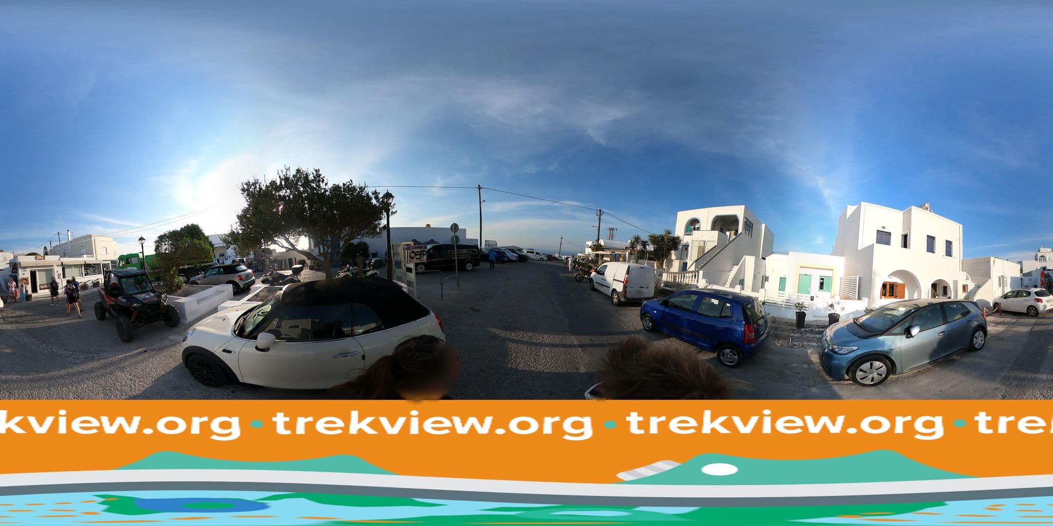 Street view near Gold Suites, Firá — © trekviewed (CC BY-SA · Mapillary)