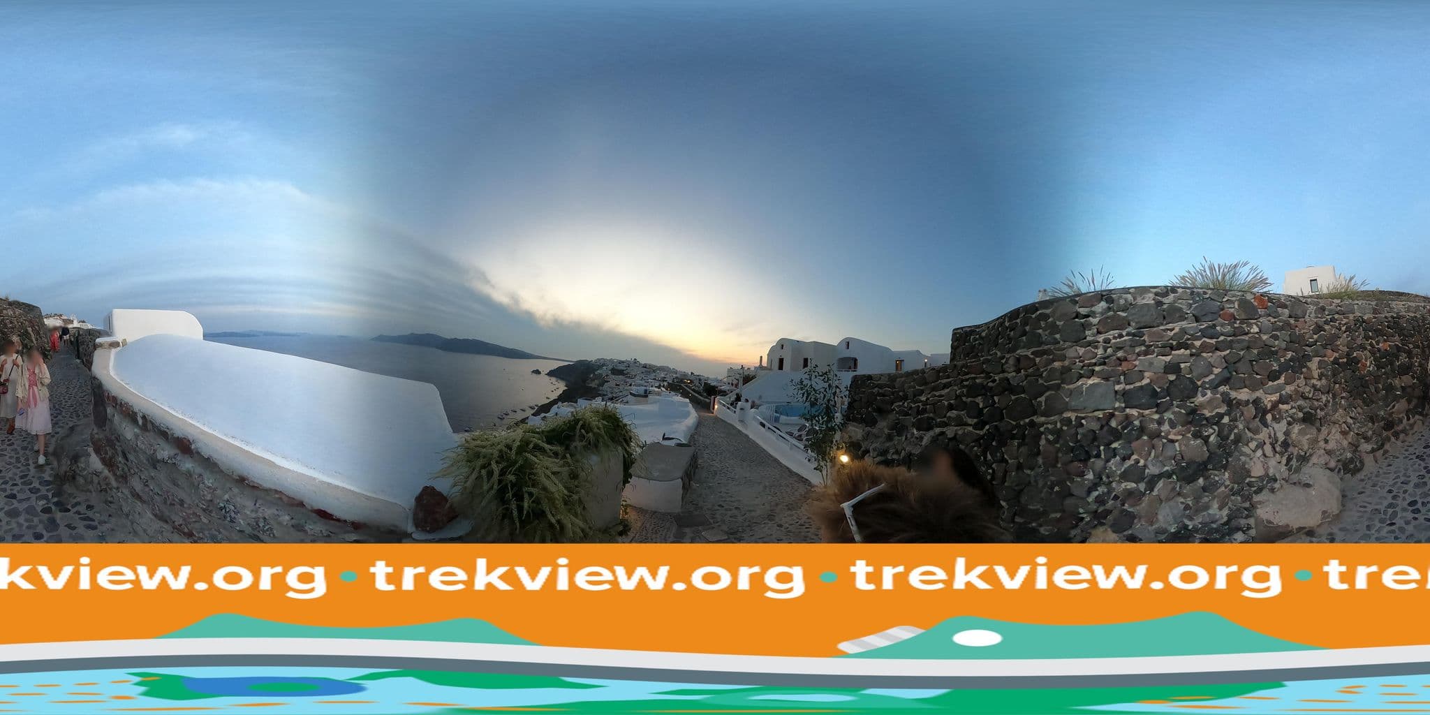 Street view near Aspa Villas, Oía — © trekviewed (CC BY-SA · Mapillary)