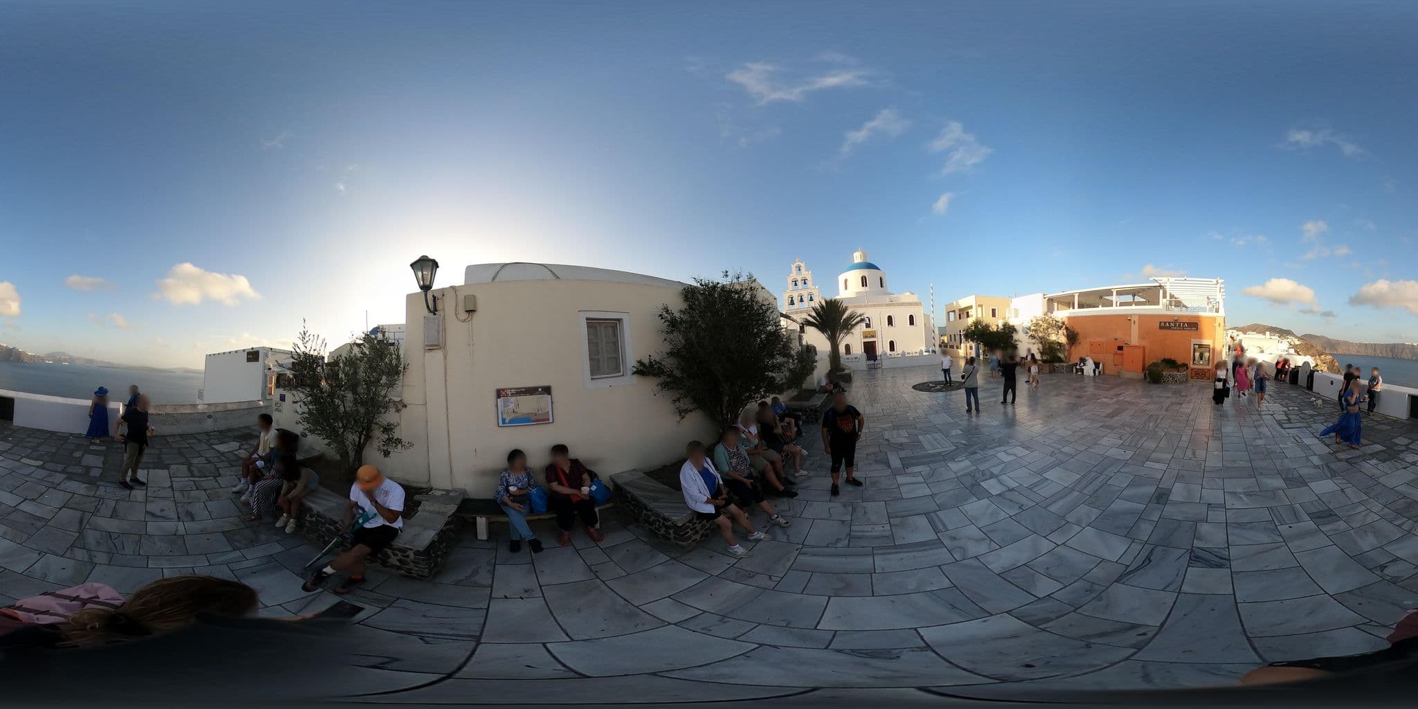Street view near Top Oia accommodations, Oía — © efikour (CC BY-SA · Mapillary)