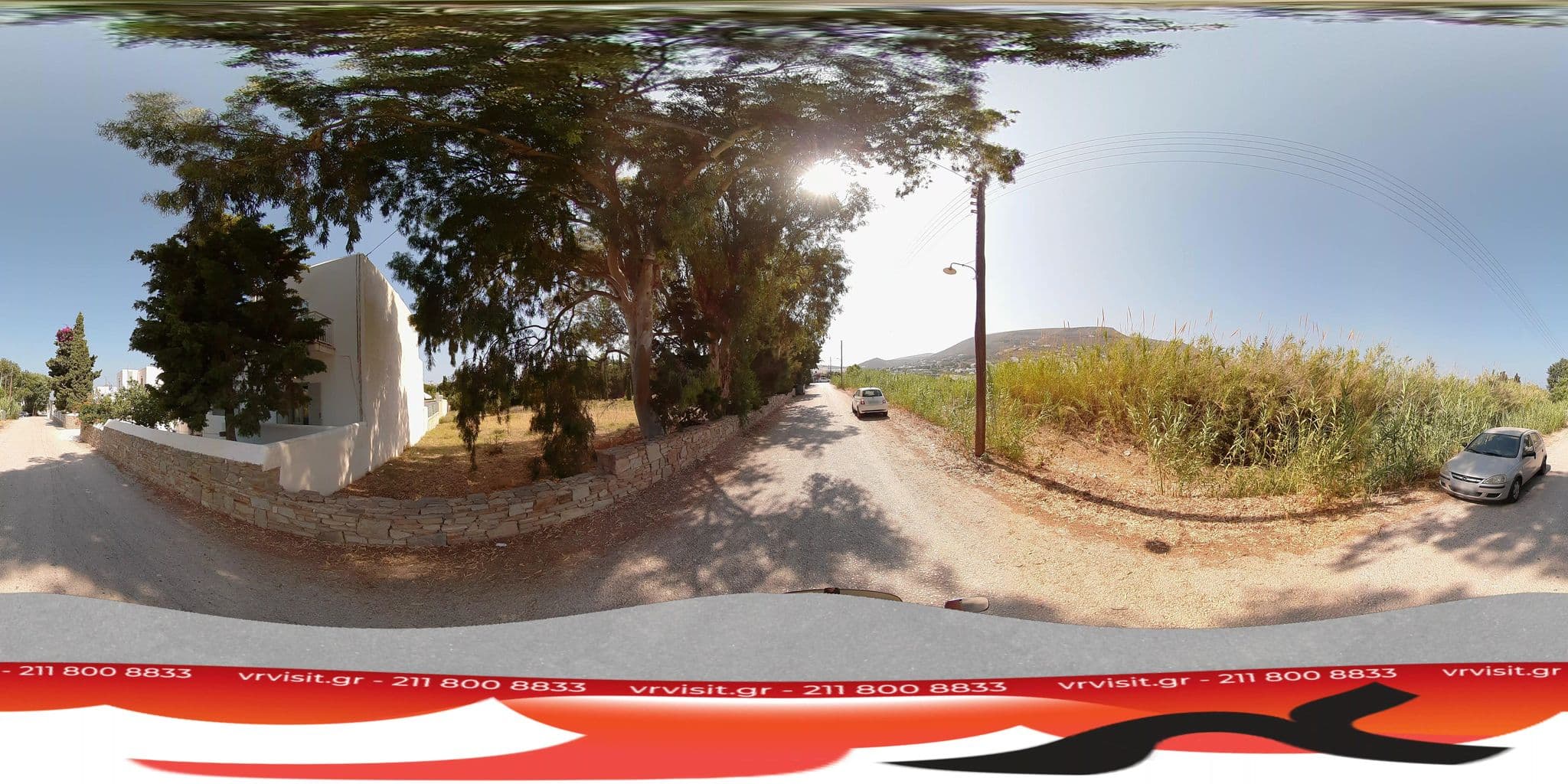 Street view near Ampeli studios, Páros — © VRvisit (CC BY-SA · Mapillary)