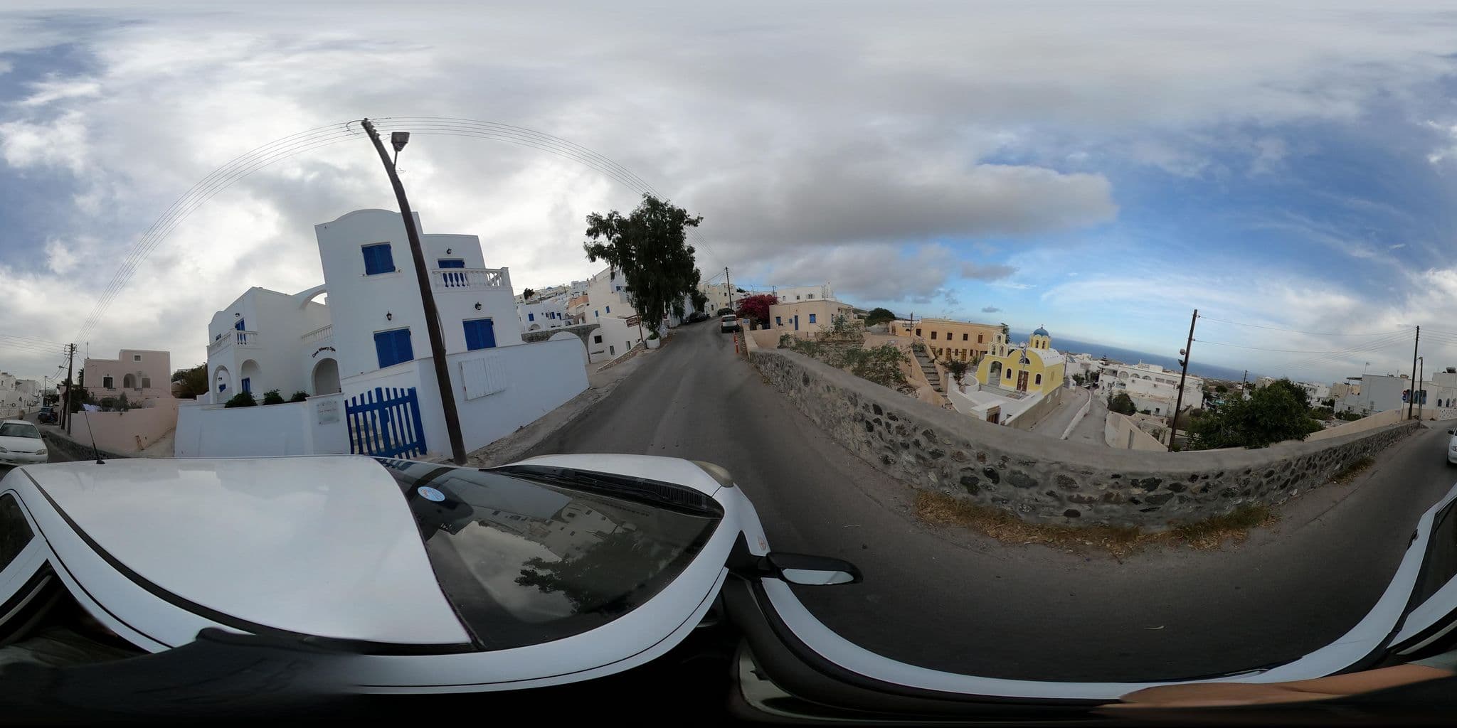 Street view near Villa Stella, Firá — © efikour (CC BY-SA · Mapillary)