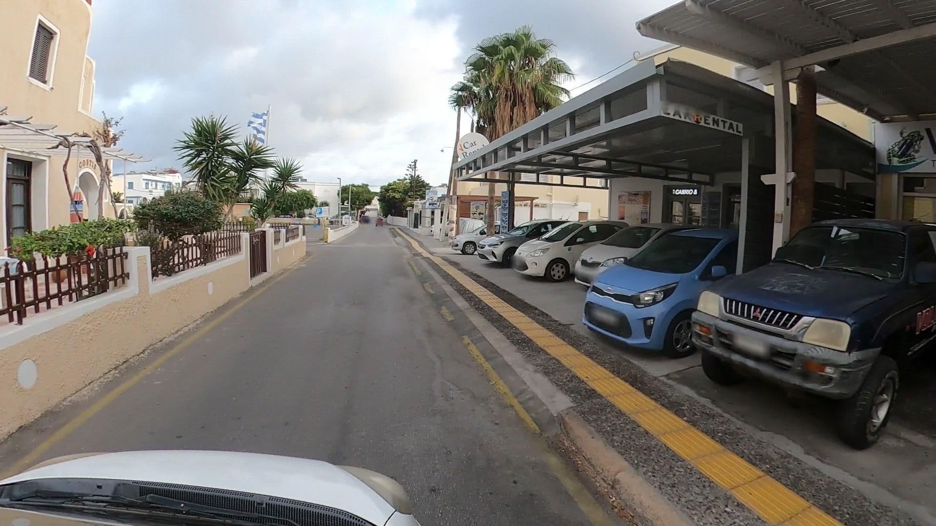 Street view near Villa Irini, Emporeío — © efikour (CC BY-SA · Mapillary)