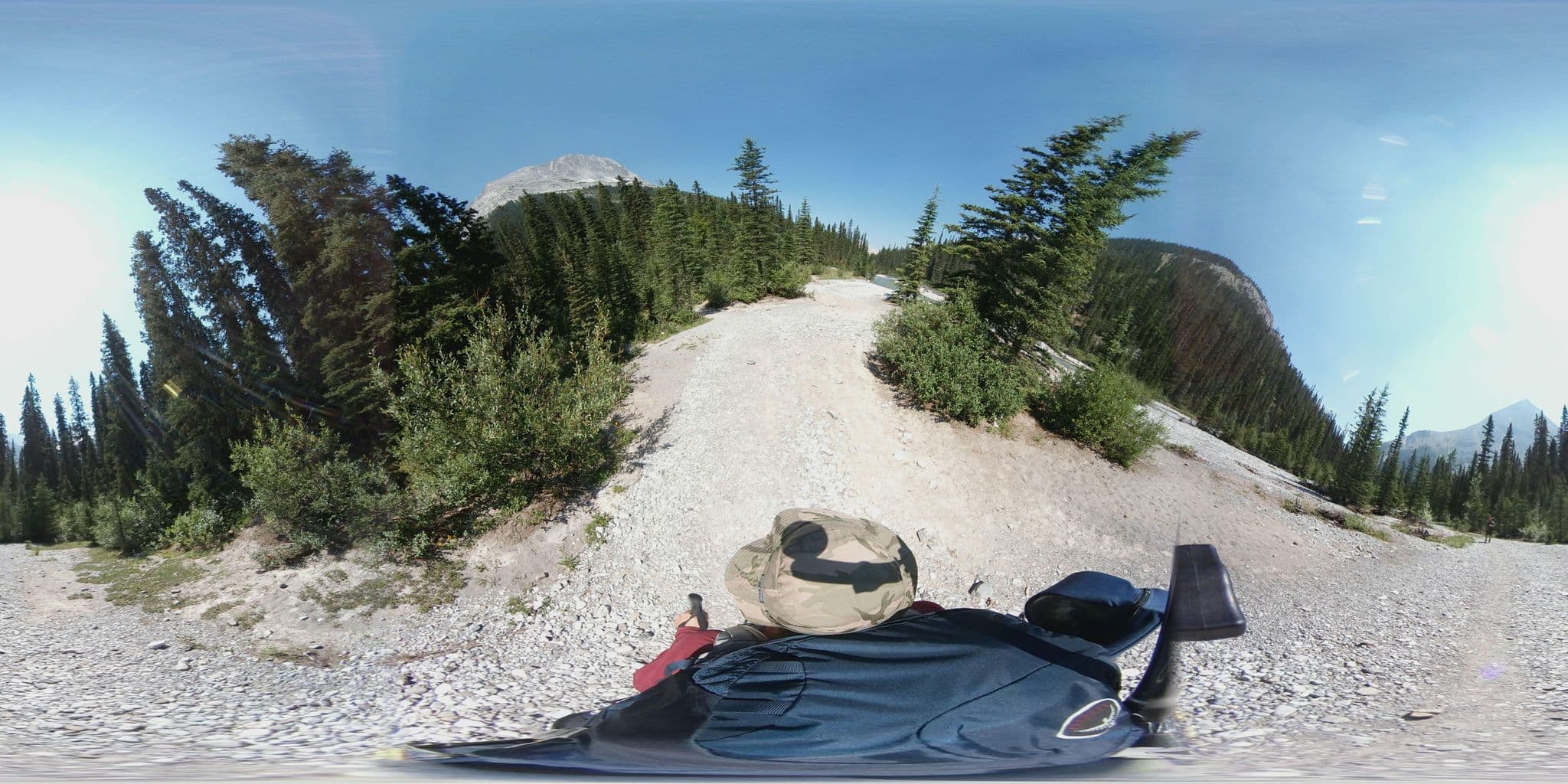 Street view near Forks Backcountry Campground, Canmore