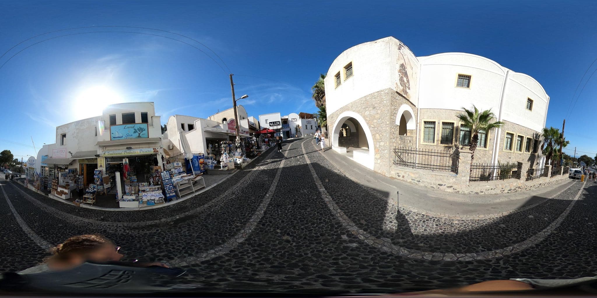 Street view near Aesthesis Boutique Villas Fira, Firá — © efikour (CC BY-SA · Mapillary)