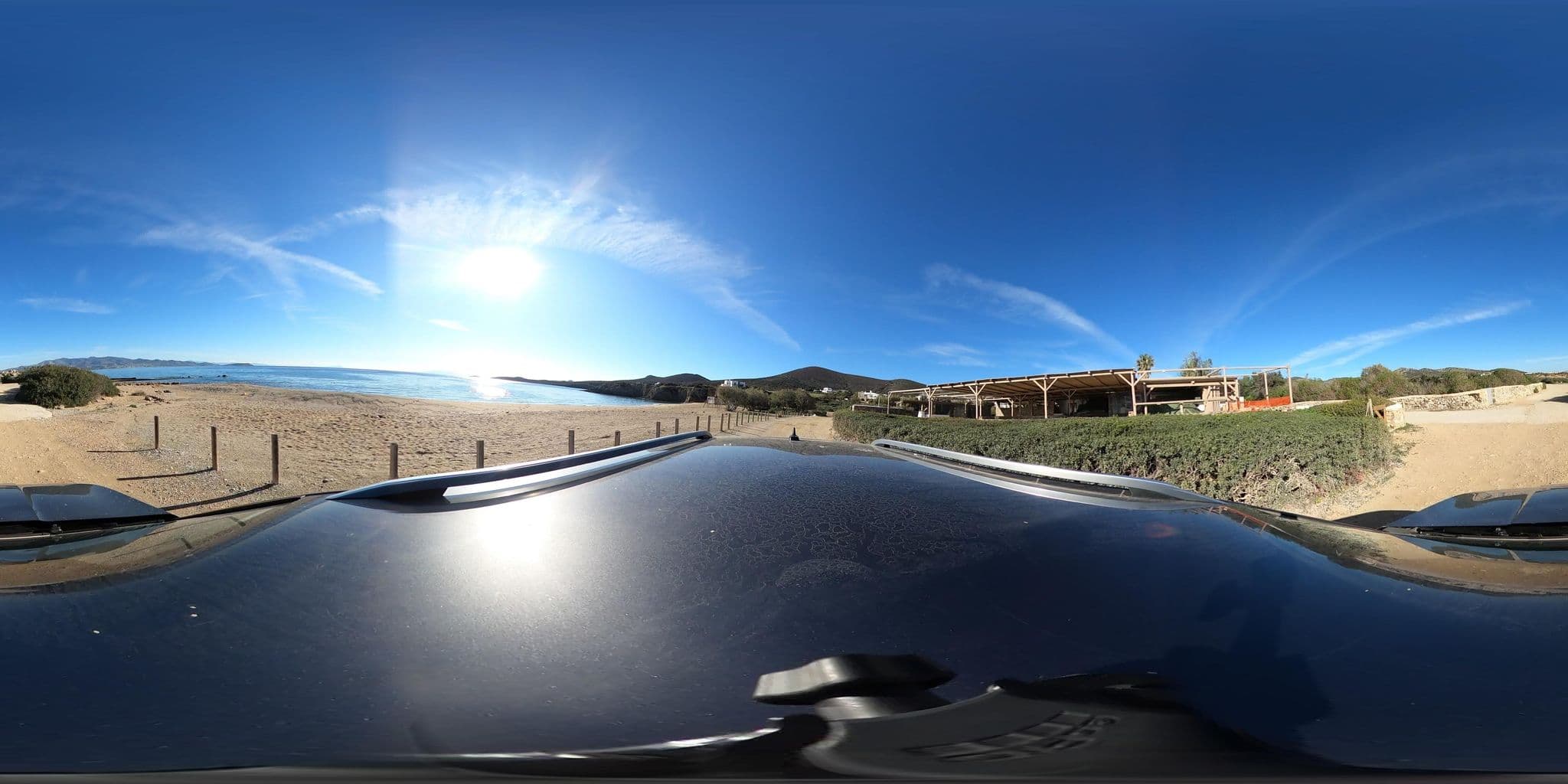 Street view near Antiparos Beach, Páros — © RoikosSA (CC BY-SA · Mapillary)