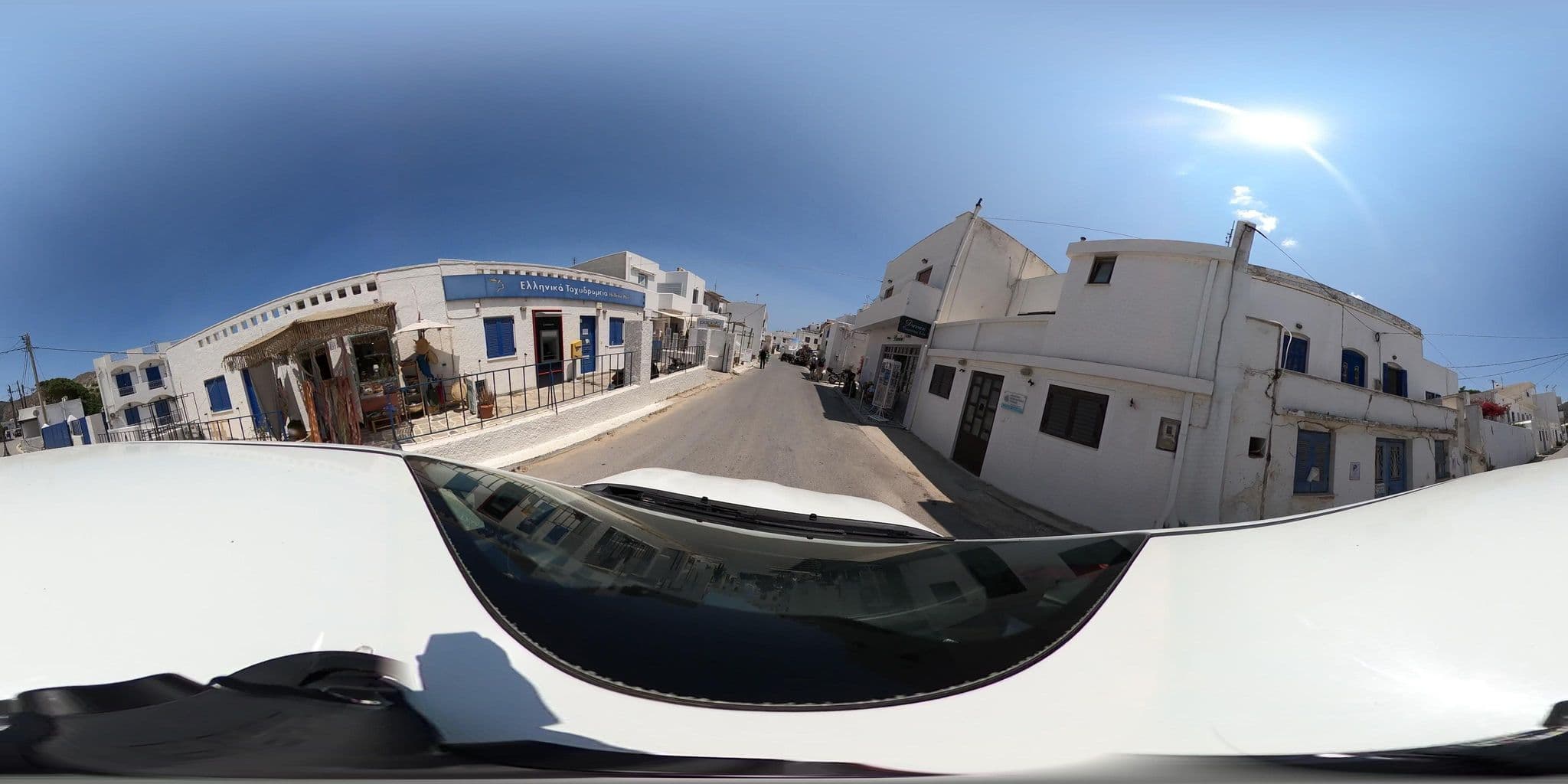 Street view near ΚΥΚΛΑΔΕΣ Ξενοδοχεία, Adámas — © katagrafes (CC BY-SA · Mapillary)