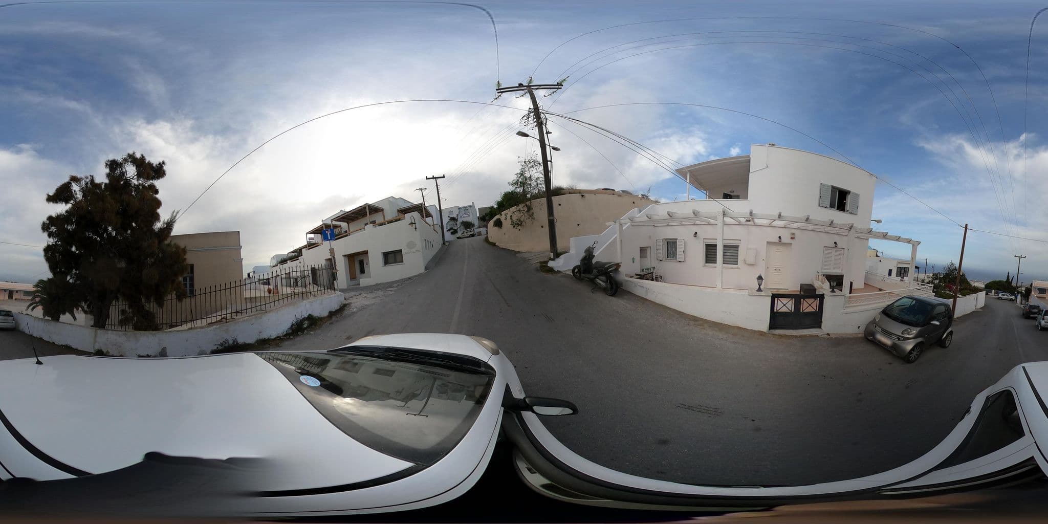 Street view near Lemon Suites, Firá — © efikour (CC BY-SA · Mapillary)