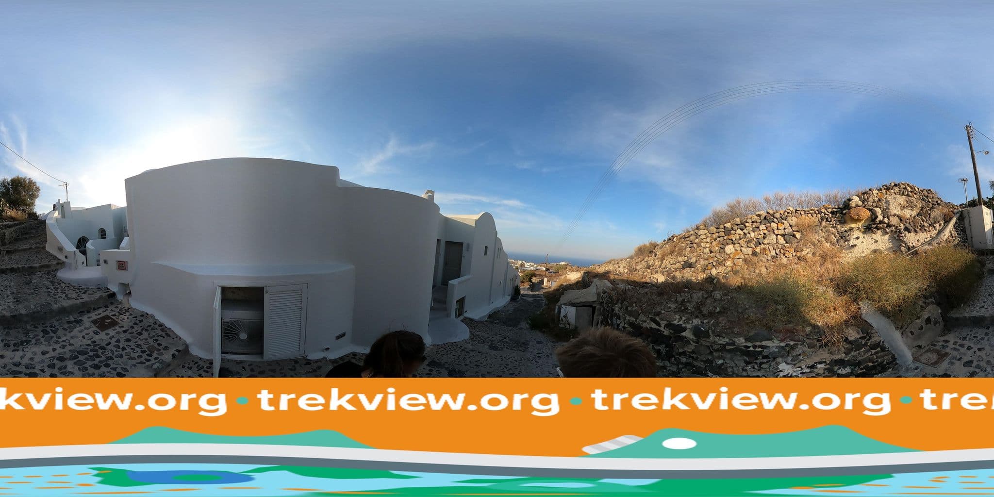 Street view near Avaton Resort & Spa, Firá — © trekviewed (CC BY-SA · Mapillary)