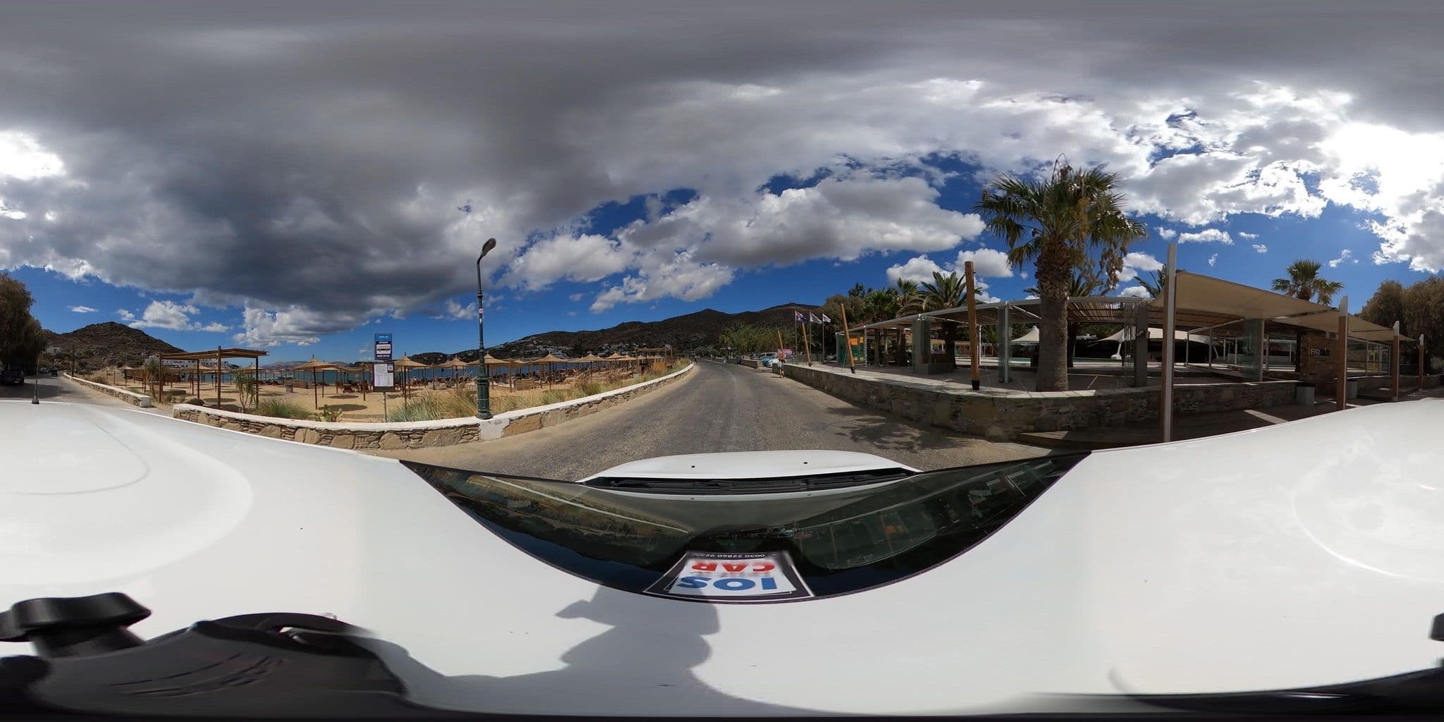 Street view near Far Out Beach Club, Íos — © supco_survey (CC BY-SA · Mapillary)