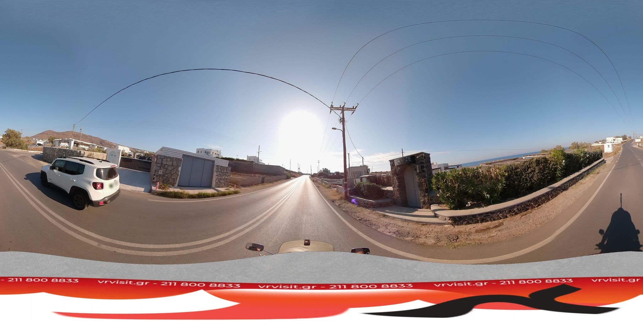 Street view near Sea Paradise, Oía — © VRvisit (CC BY-SA · Mapillary)