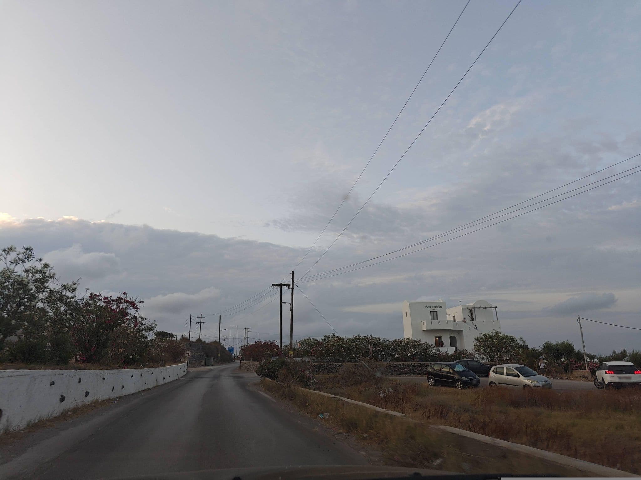 Street view near Melina Hotel, Firá — © grkpete (CC BY-SA · Mapillary)