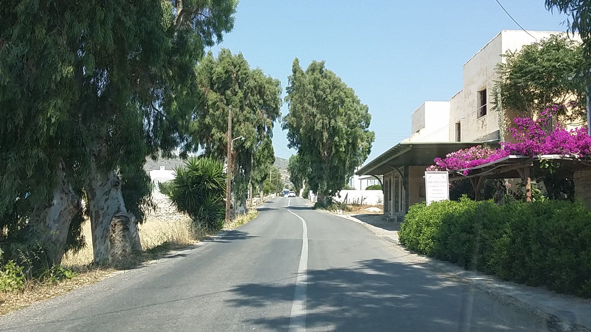 Street view near Afentakis Hotel, Páros — © pppetros (CC BY-SA · Mapillary)