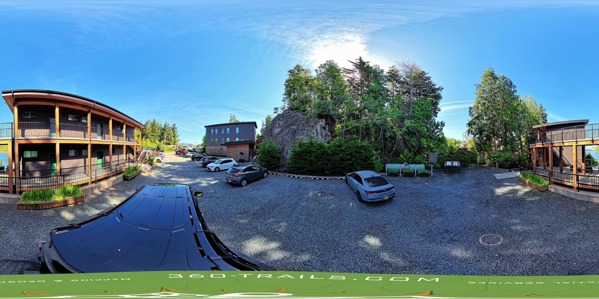 Street view near Duffin Cove Resort, Tofino — © ContraBand (CC BY-SA · Mapillary)