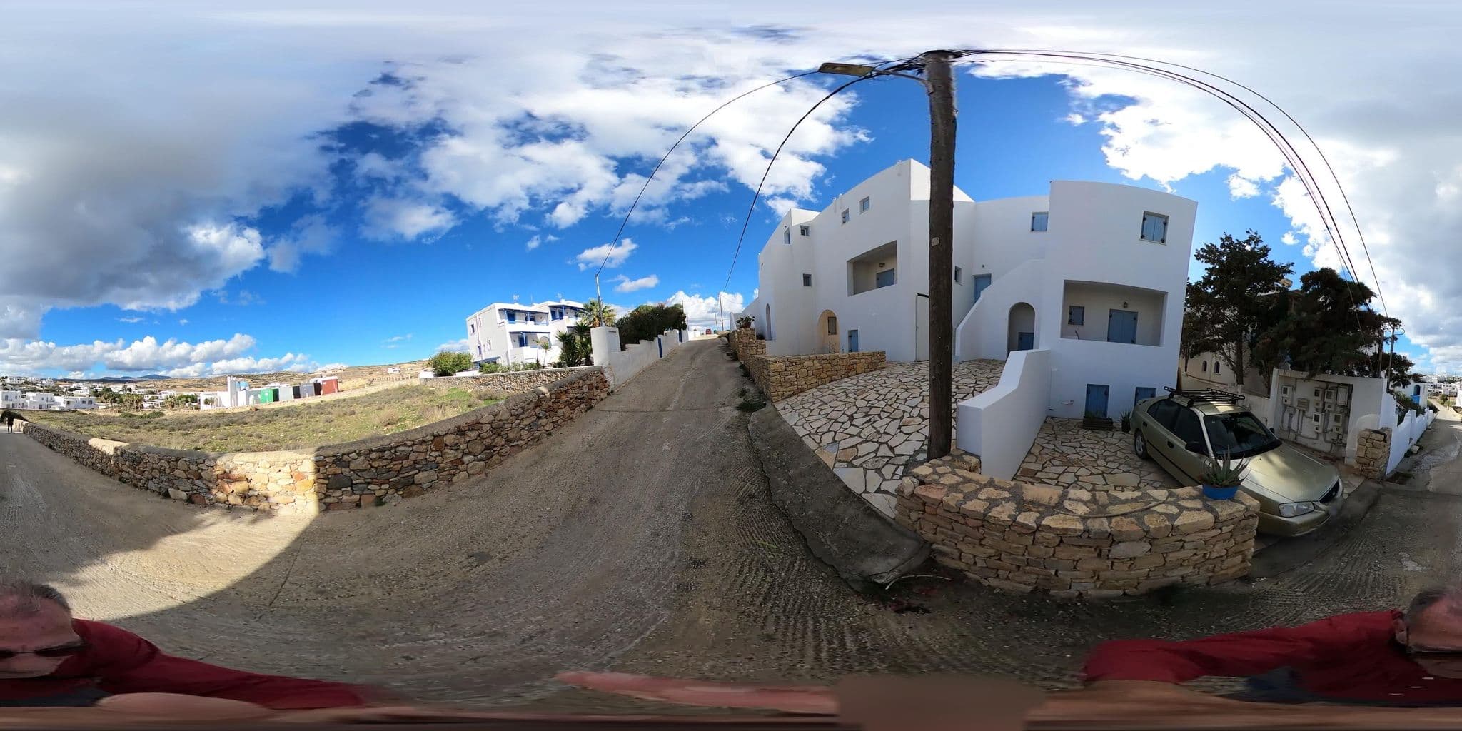 Street view near Aegean Colours, Filótion — © RoikosSA (CC BY-SA · Mapillary)