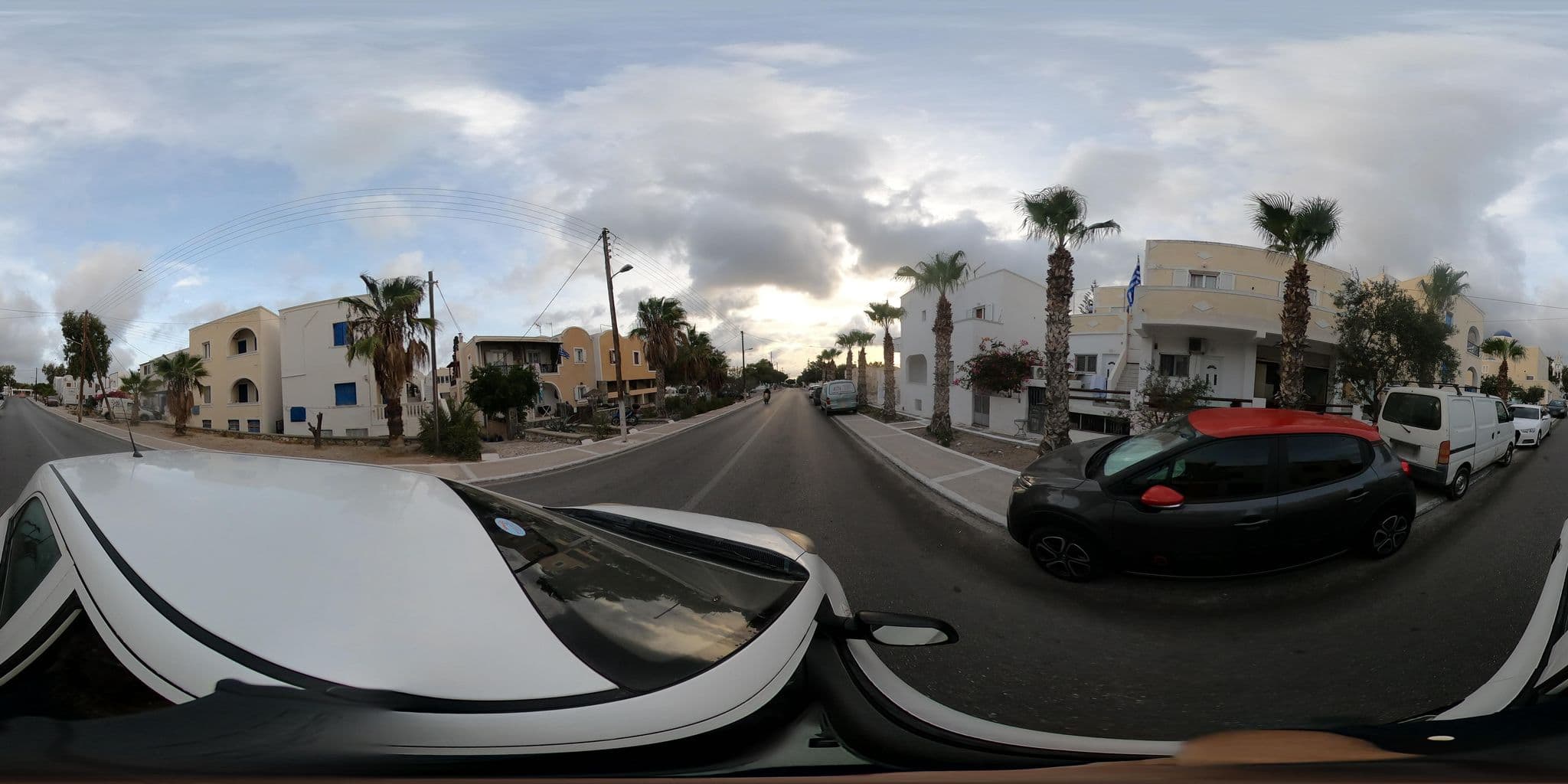 Street view near Fanouris Condo, Emporeío — © efikour (CC BY-SA · Mapillary)