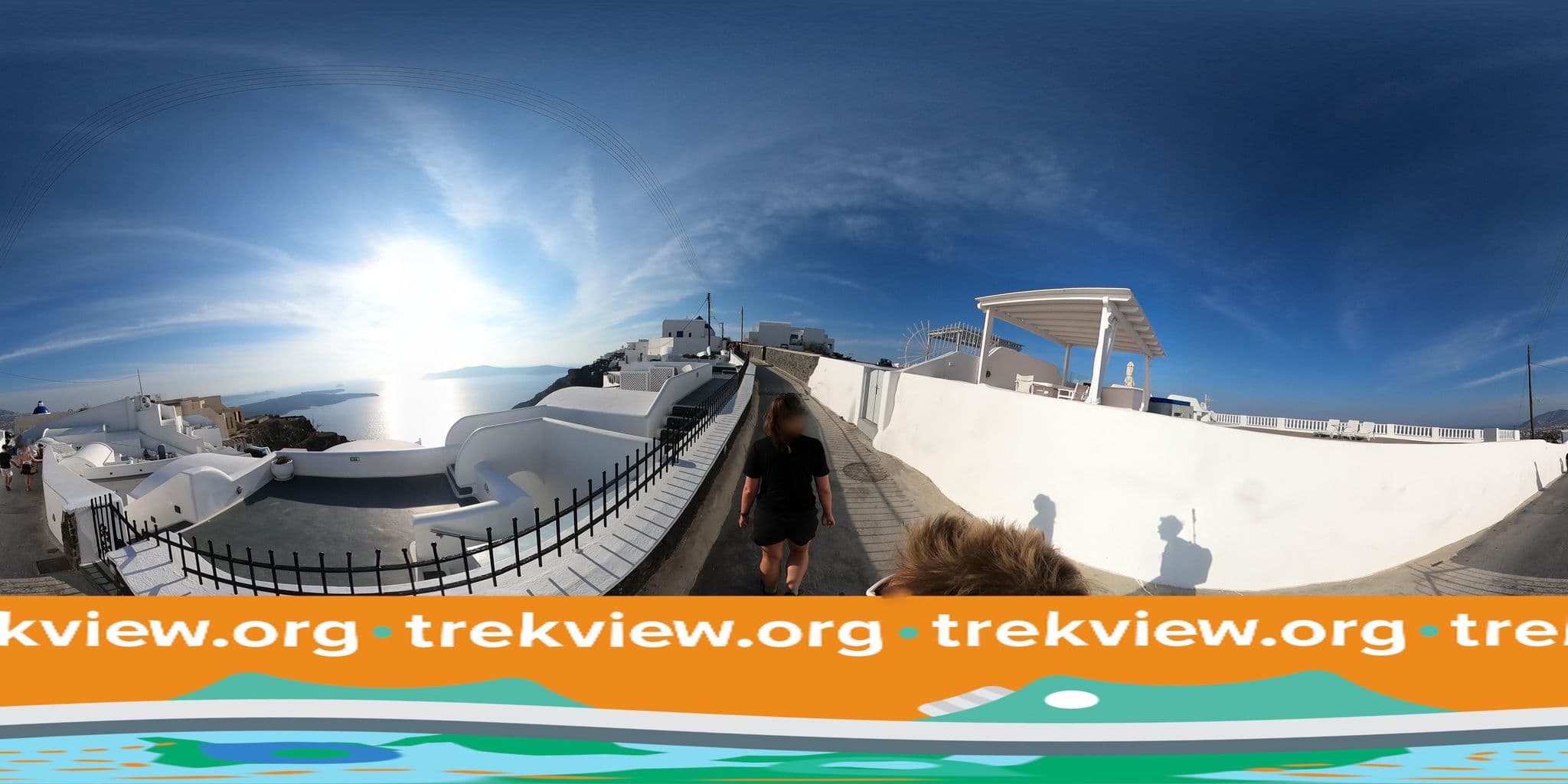 Street view near Imera Vista Suites, Firá — © trekviewed (CC BY-SA · Mapillary)