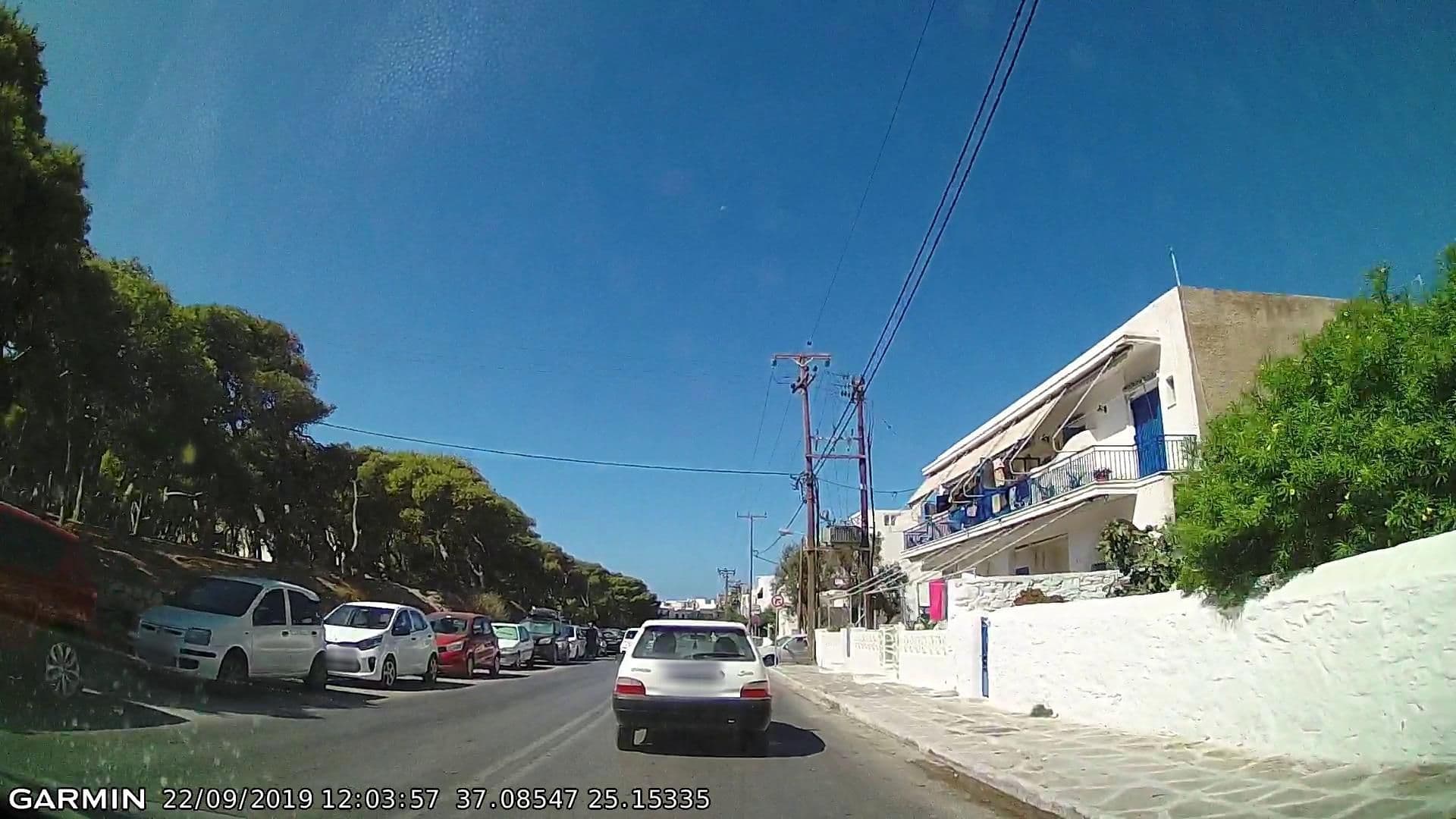 Street view near Sandom, Páros — © pppetros (CC BY-SA · Mapillary)