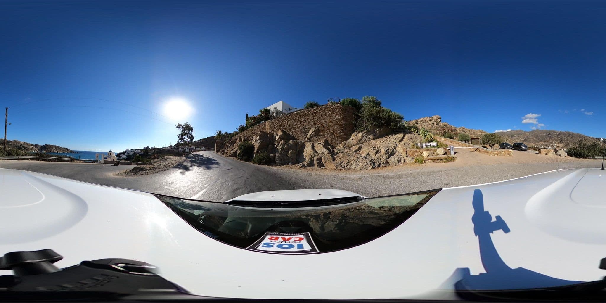Street view near Hide Out Suites, Íos — © Triantafyllos_F20 (CC BY-SA · Mapillary)