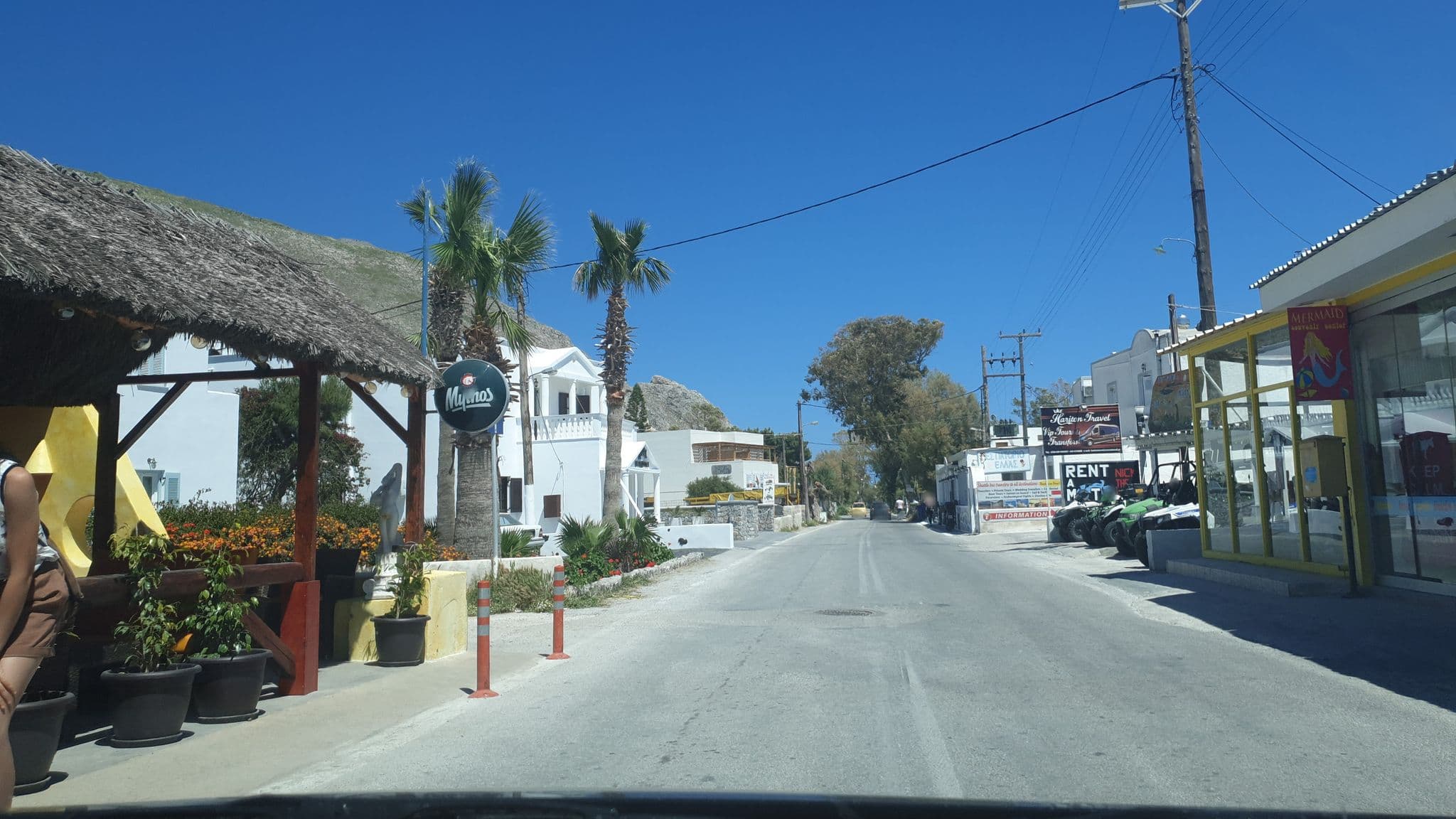 Street view near Zorzis Hotel, Emporeío — © giannis (CC BY-SA · Mapillary)