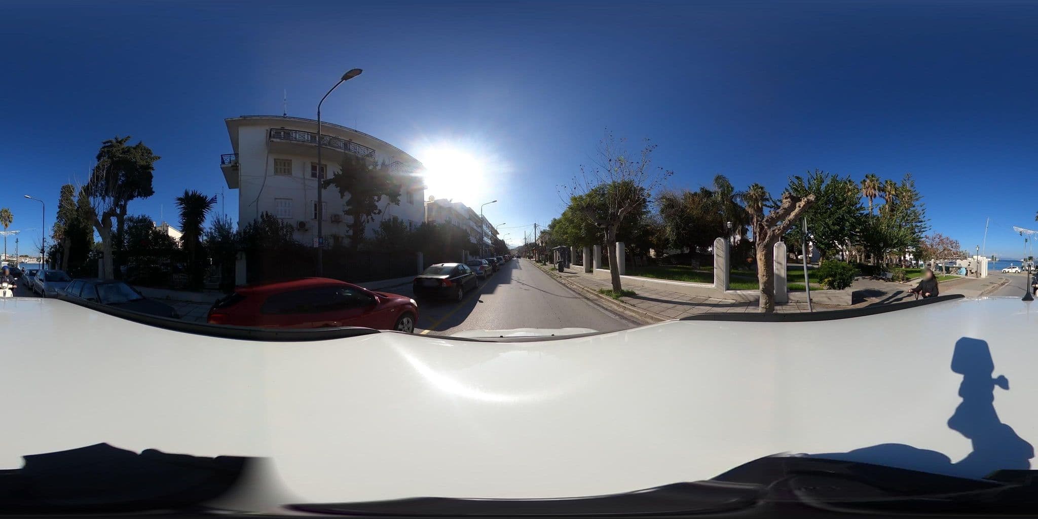 Street view near Achilleas Hotel Apartments, Kos — © RoikosSA (CC BY-SA · Mapillary)