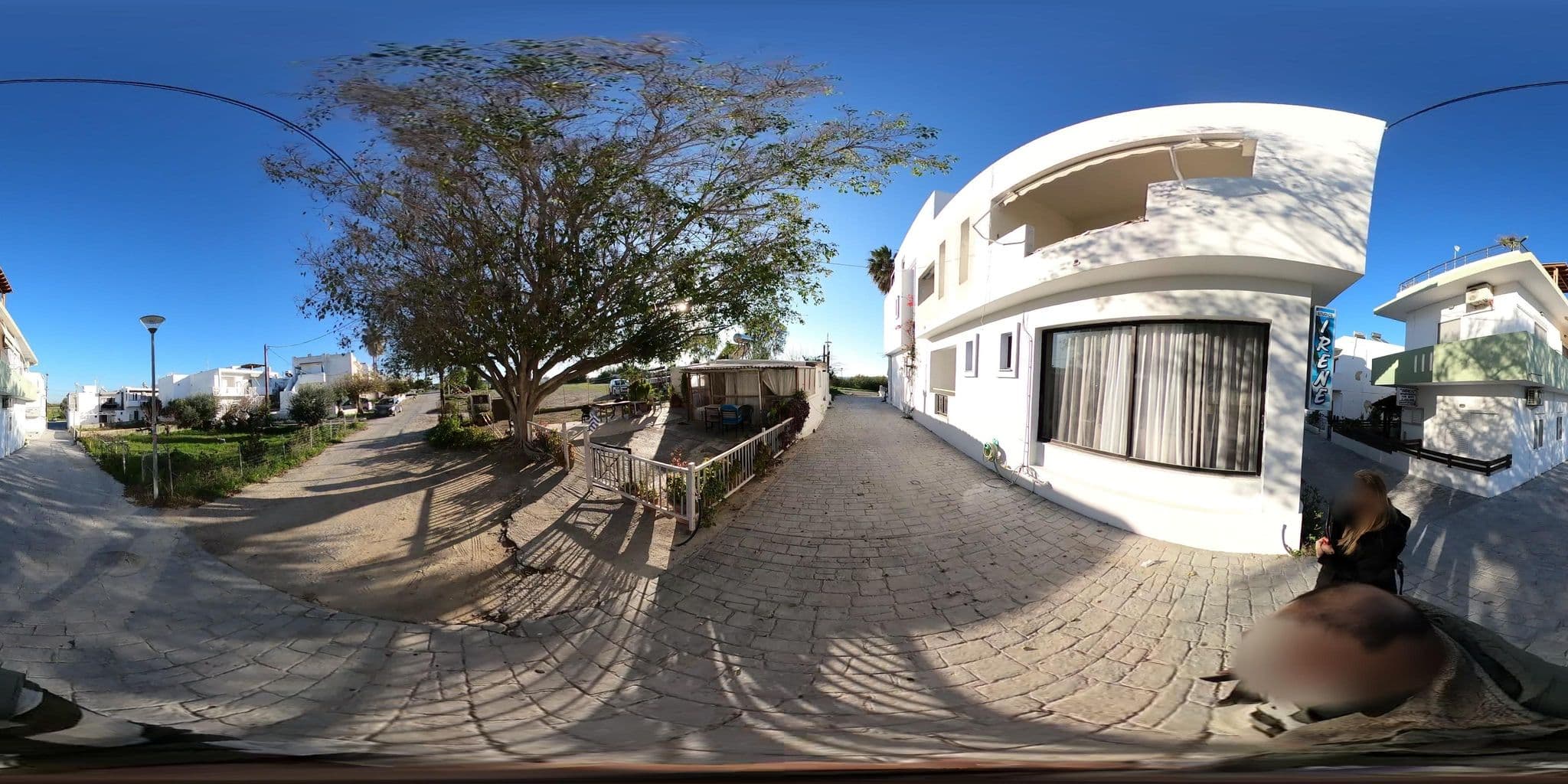 Street view near Nektaria Studio, Antimácheia — © RoikosSA (CC BY-SA · Mapillary)