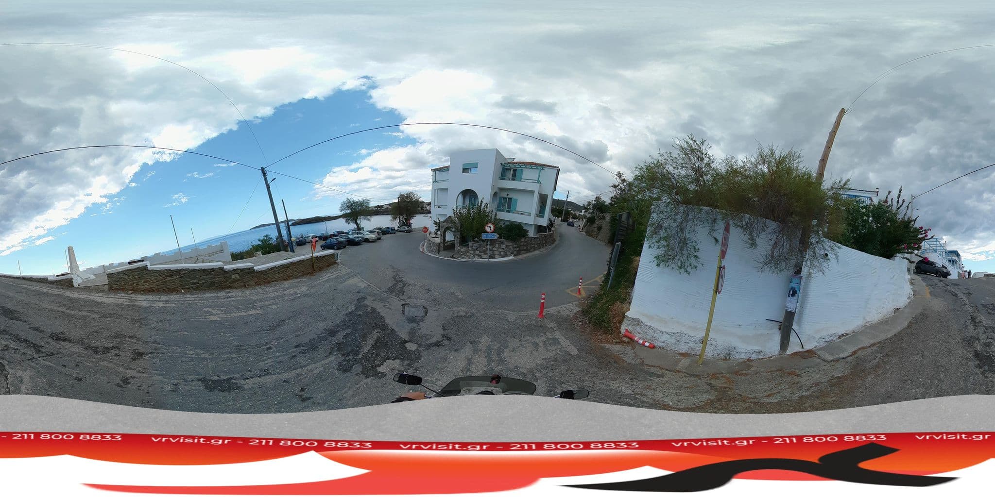 Street view near Paradise Design Apartments, Batsíon — © VRvisit (CC BY-SA · Mapillary)