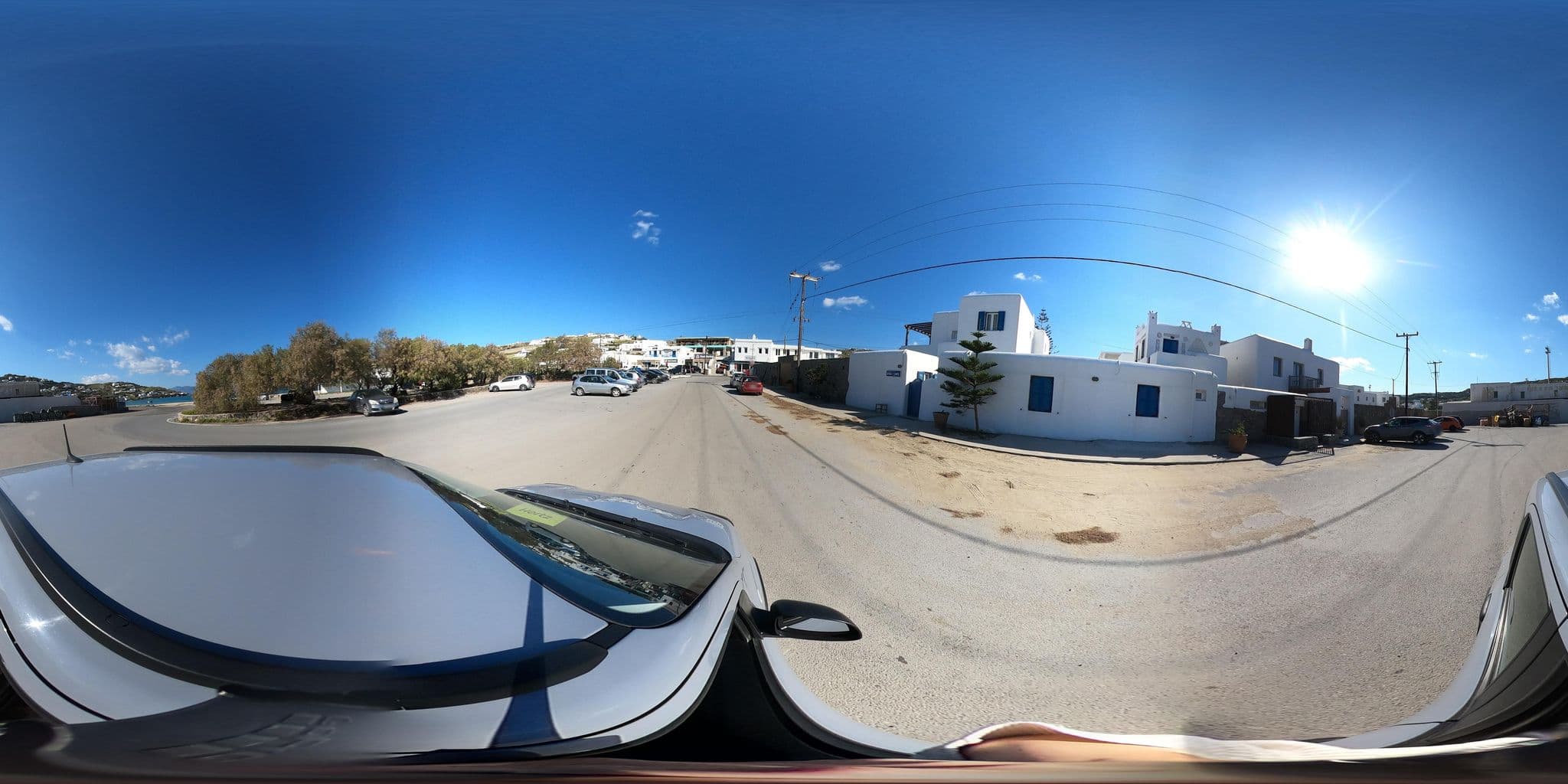 Street view near Gelos House, Ornós — © efikour (CC BY-SA · Mapillary)