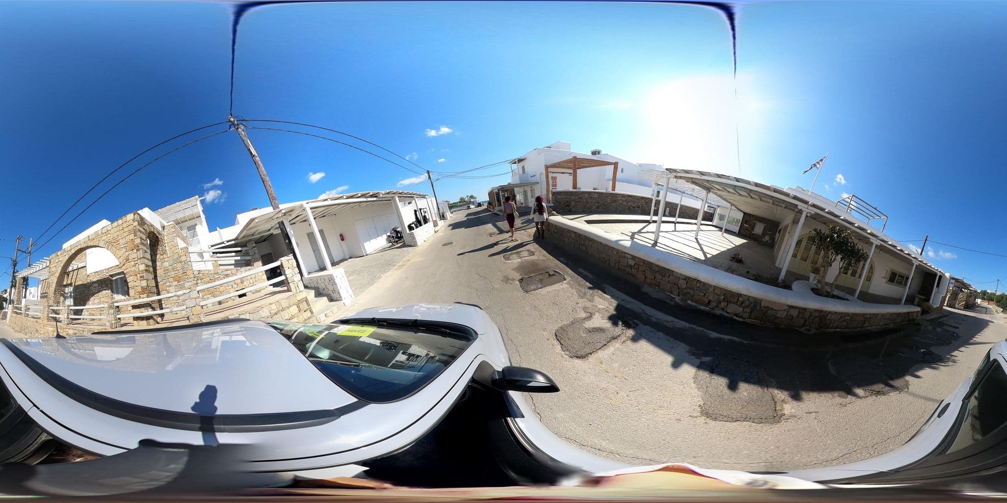 Street view near Kenshō Boutique Hotel & Suites , Ornós — © efikour (CC BY-SA · Mapillary)