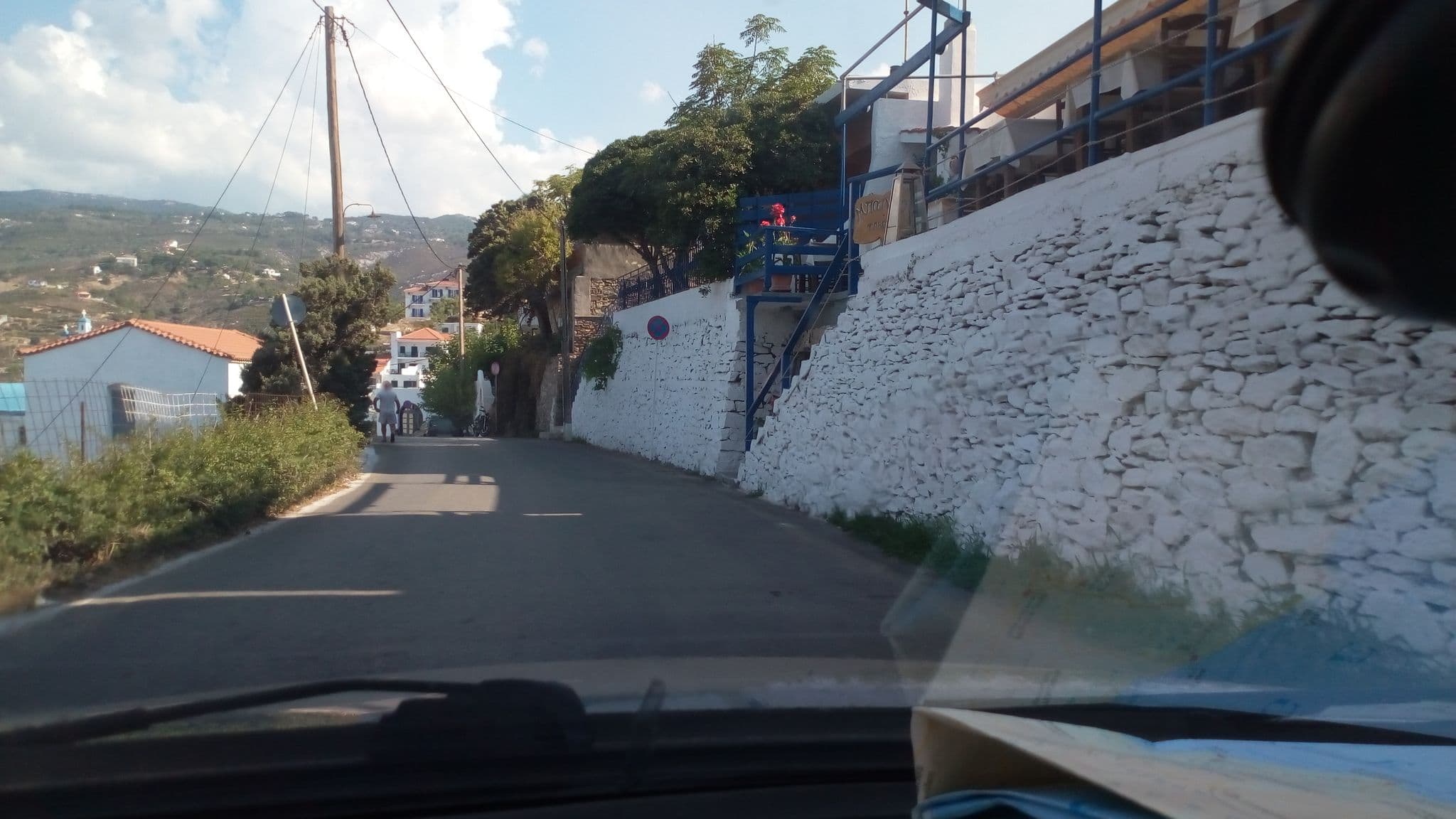 Street view near Selene Pension, Agios Kirykos — © vaspag (CC BY-SA · Mapillary)
