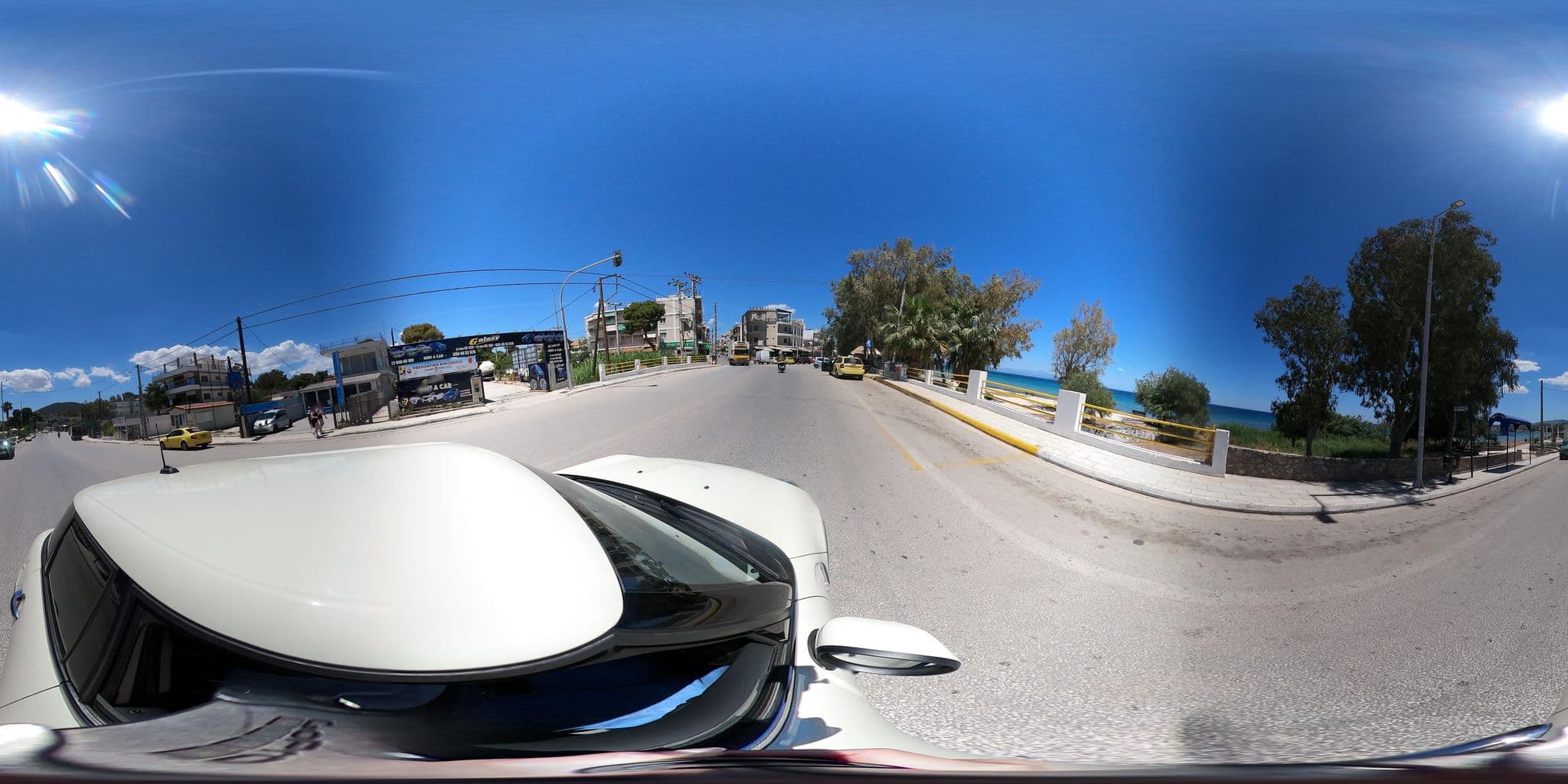 Street view near Finikas Suites & Apartments, Artémida — © efikour (CC BY-SA · Mapillary)
