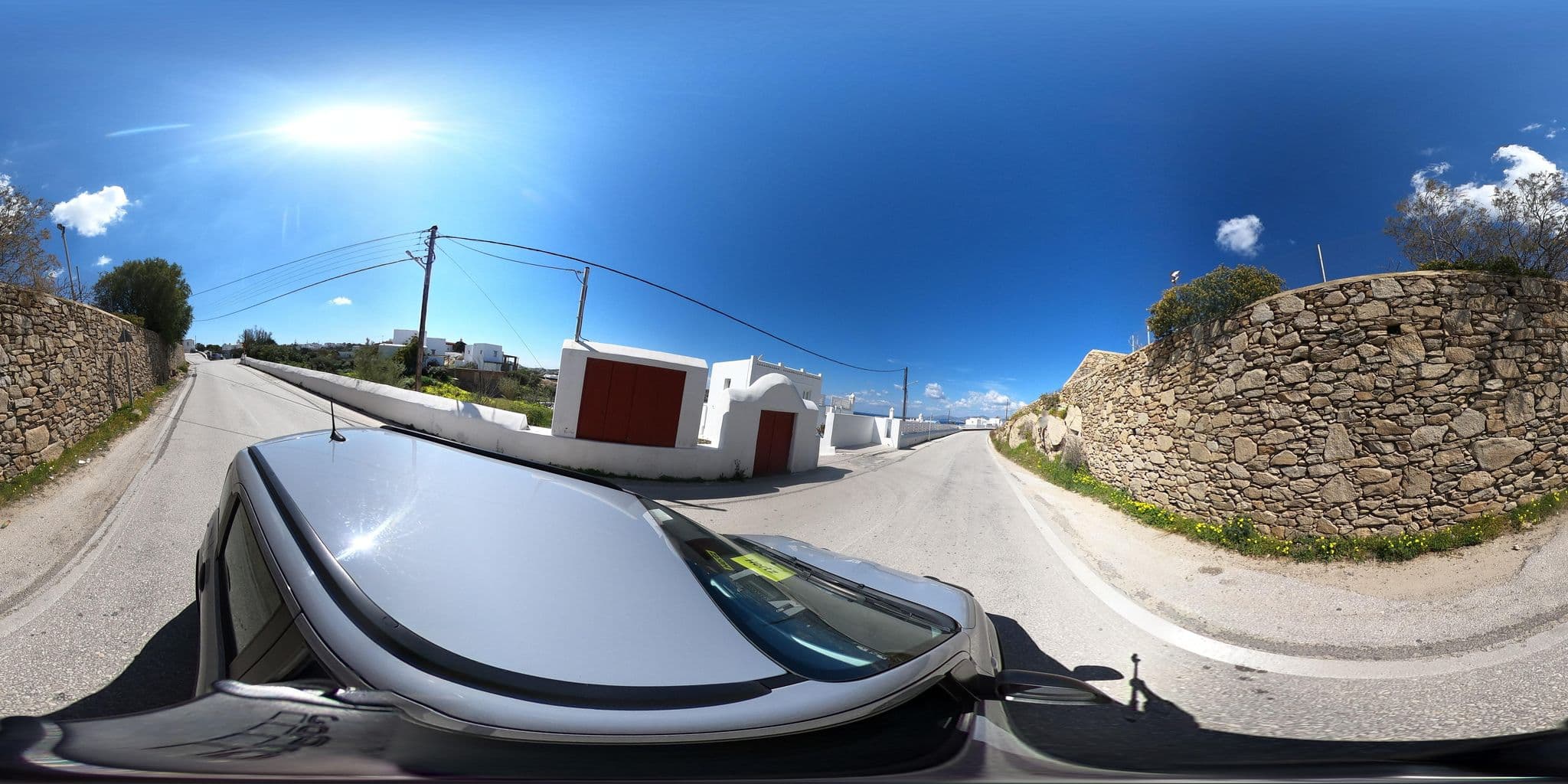 Street view near Bohème Mykonos, Mykonos — © efikour (CC BY-SA · Mapillary)