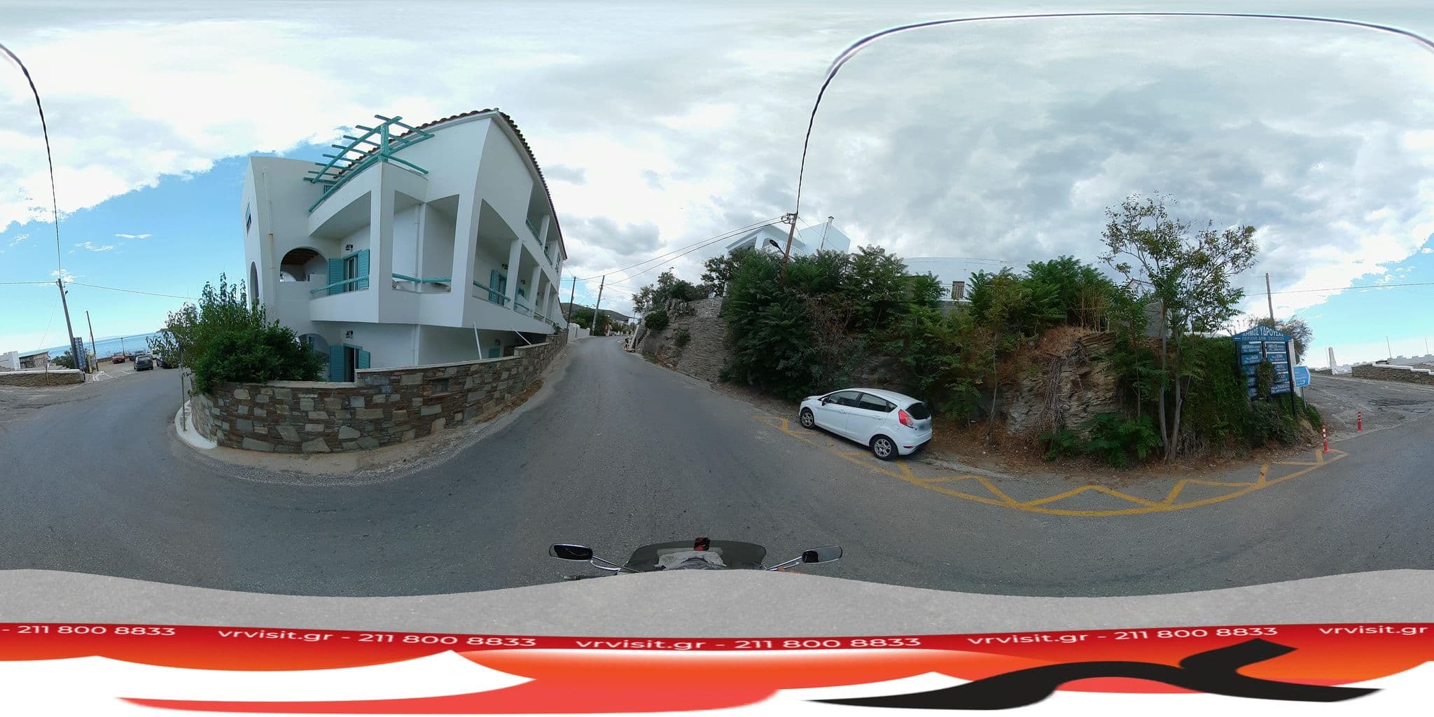 Street view near Villa Paradise, Batsíon — © VRvisit (CC BY-SA · Mapillary)