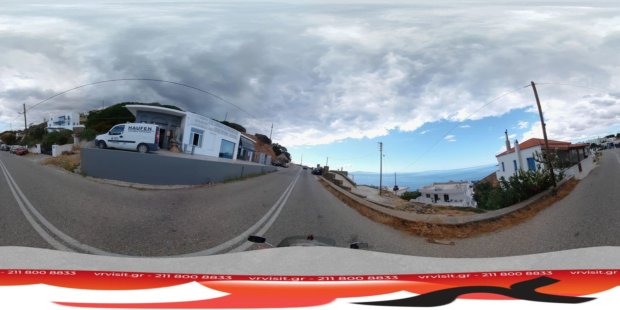 Street view near Hotel Galini Aprovatou, Batsíon — © VRvisit (CC BY-SA · Mapillary)
