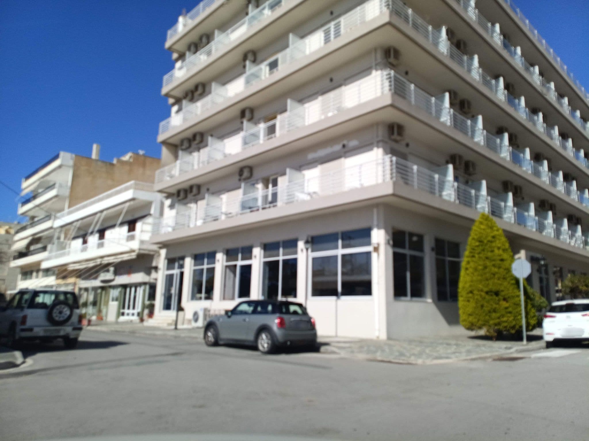 Street view near Galaxy Hotel Karystos, Kárystos — © George_210 (CC BY-SA · Mapillary)