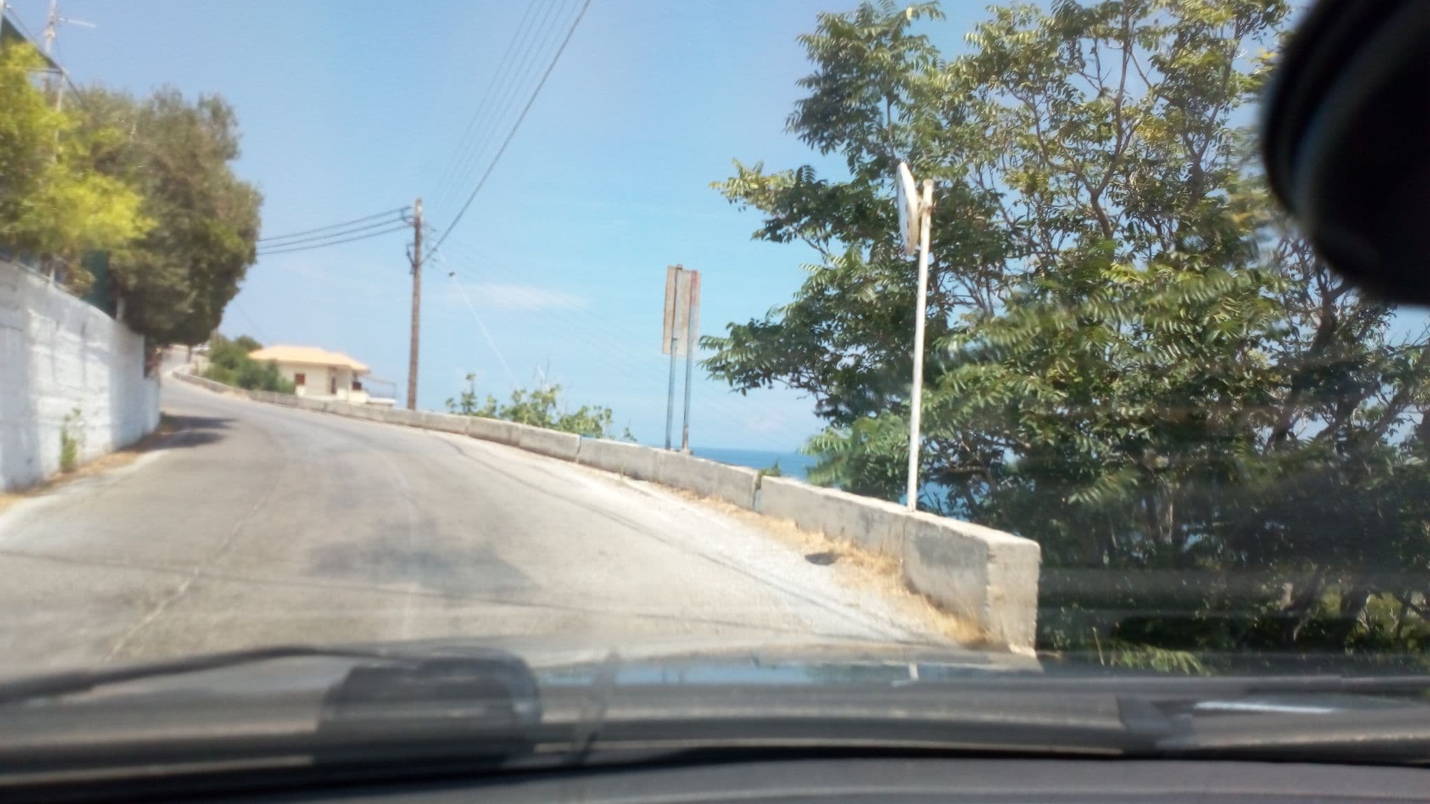 Street view near Sea View Kerame, Agios Kirykos — © vaspag (CC BY-SA · Mapillary)