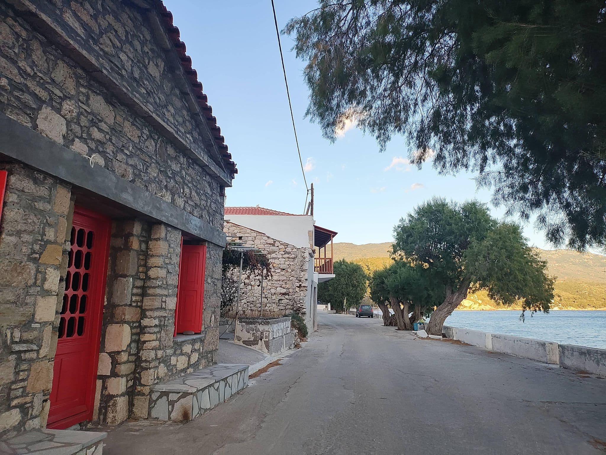 Street view near Ο Μπάλος (O Balos), Marathókampos — © n8flow (CC BY-SA · Mapillary)