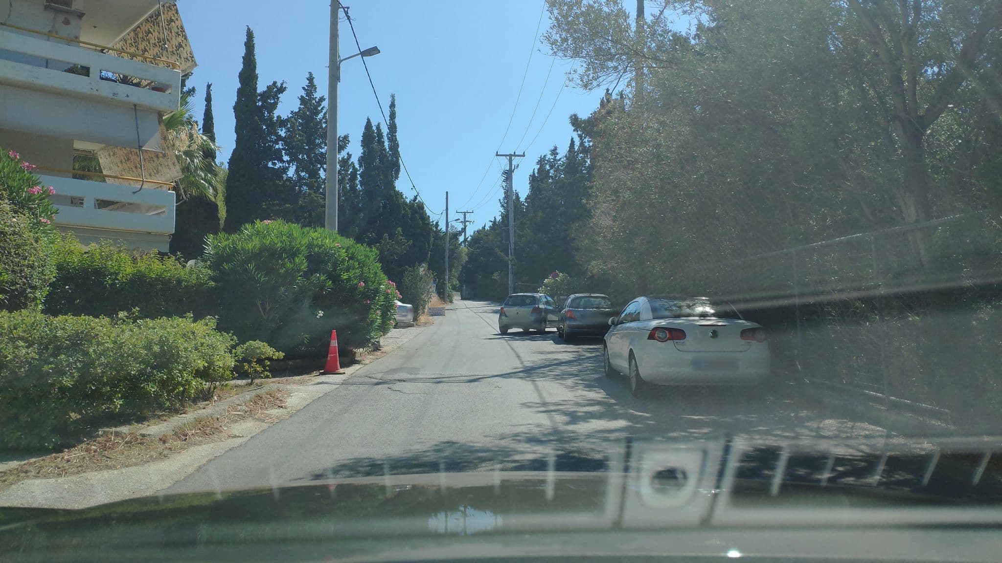Street view near Kabouri, Limín Mesoyaías — © pppetros (CC BY-SA · Mapillary)