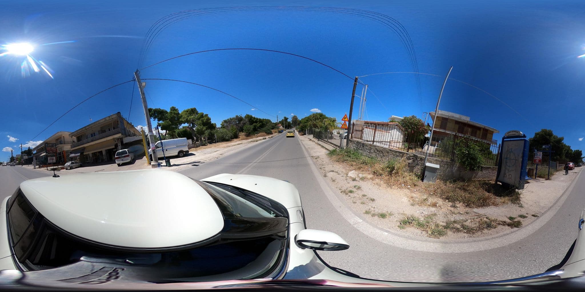 Street view near Euphoria Blue Appartments, Artémida — © efikour (CC BY-SA · Mapillary)