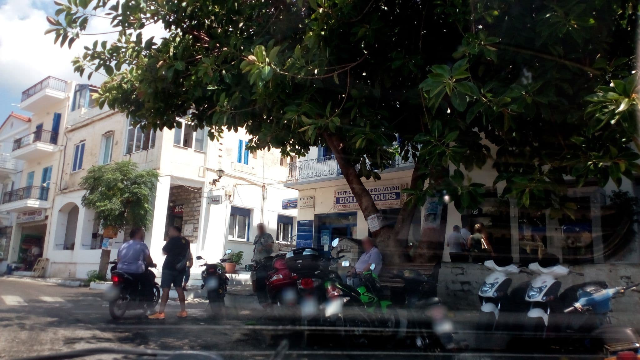 Street view near Akti Pension, Agios Kirykos — © vaspag (CC BY-SA · Mapillary)