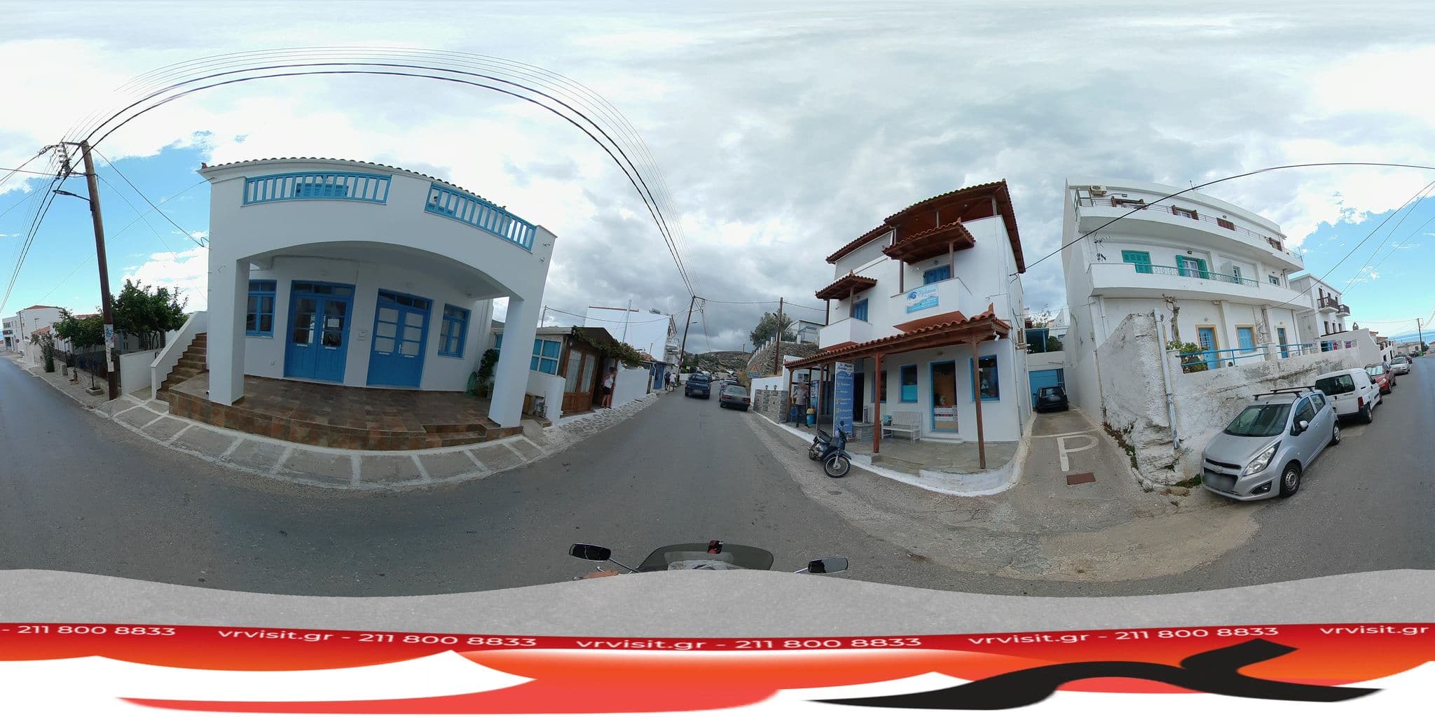 Street view near Ydrousa hotel, Batsíon — © VRvisit (CC BY-SA · Mapillary)