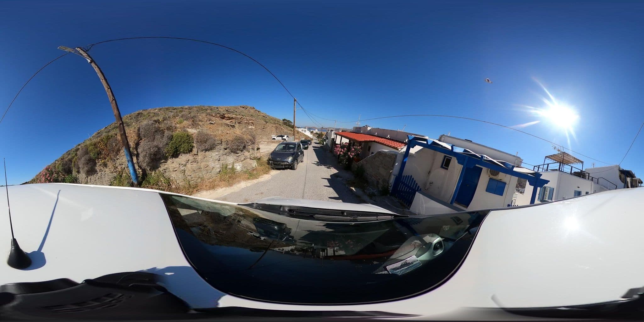 Street view near Litsas' Rooms, Lávrio — © katagrafes (CC BY-SA · Mapillary)